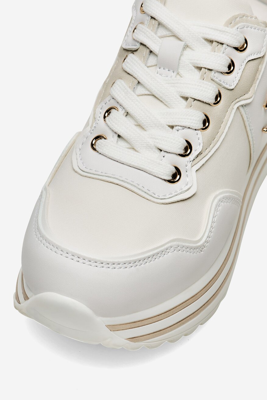 Sneakerși EVA MINGE ALB - 5905588475255