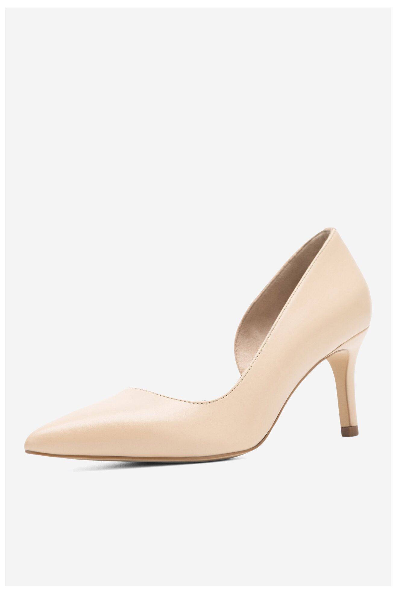 Czółenka Gino Rossi UNNA-104547 Beżowy