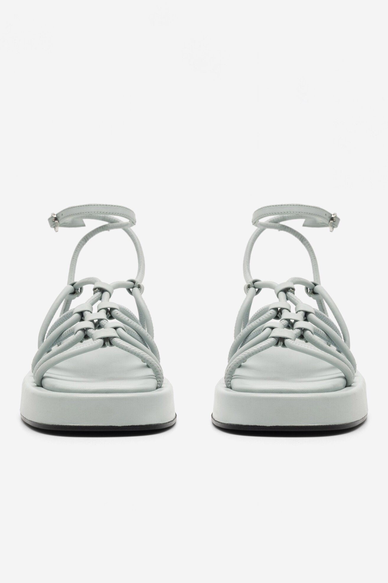 Sandały SIMPLE ANDORA-101666 Niebieski