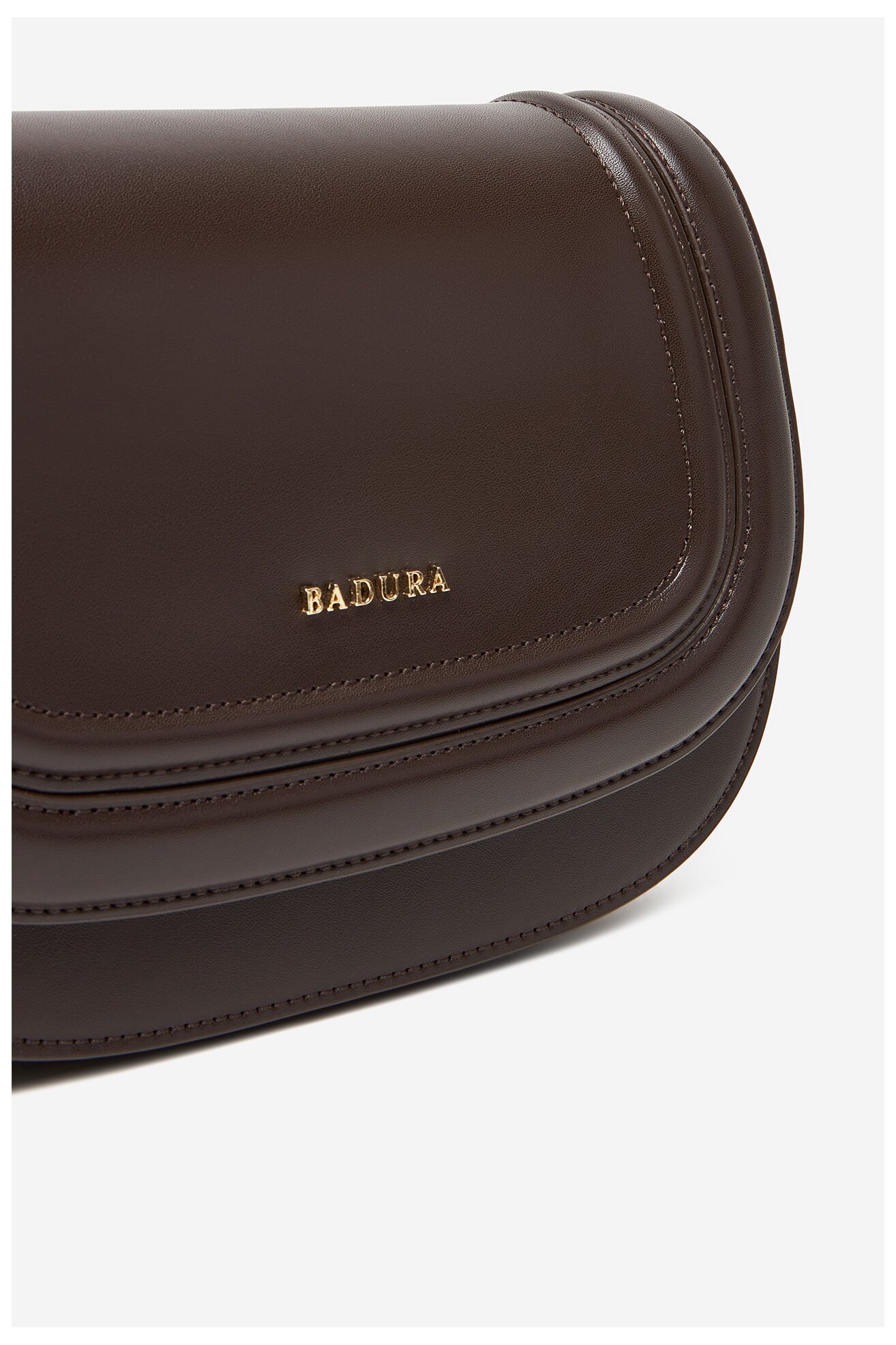 Kézitáska Badura WEN-1-01 SÖTÉTBARNA