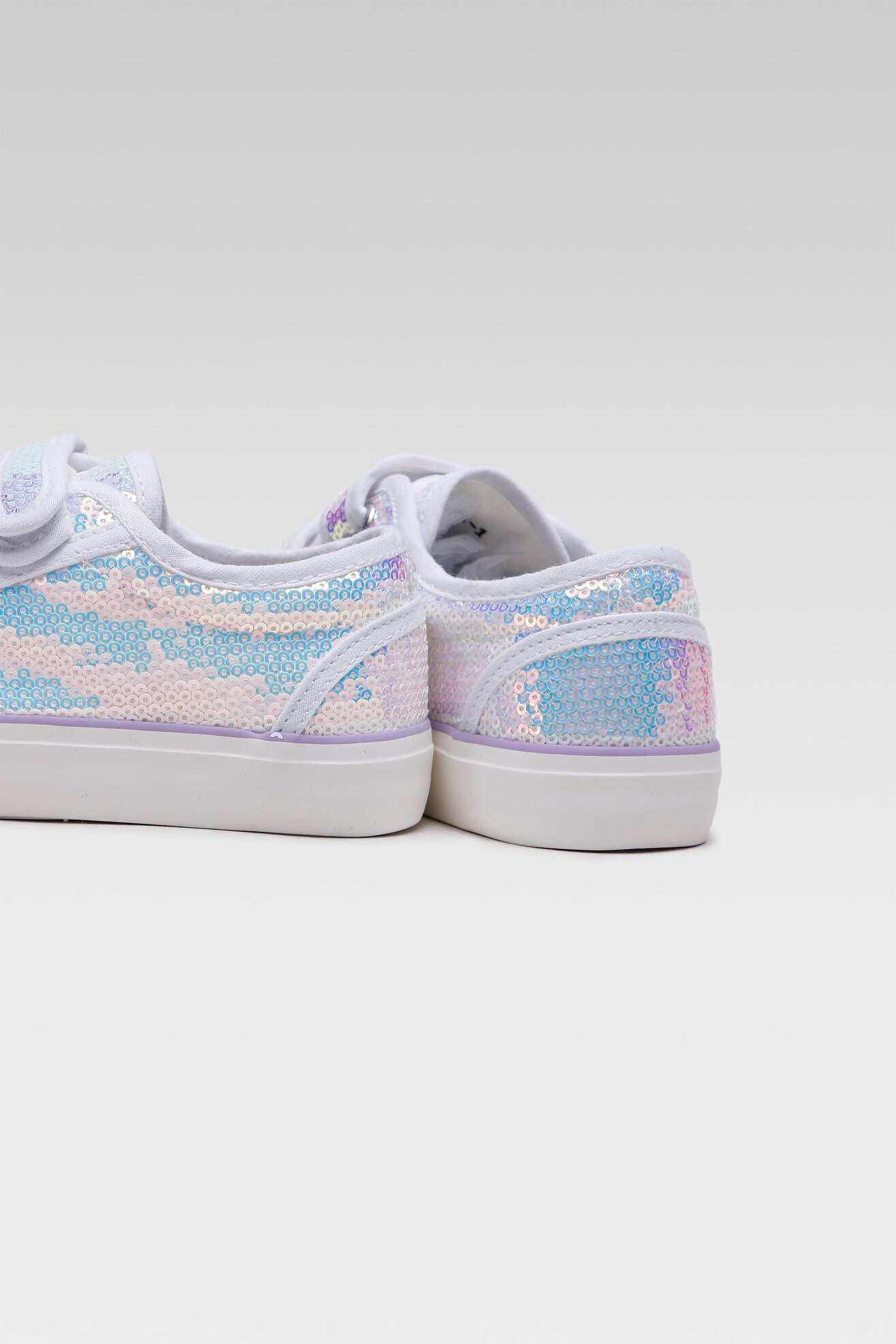 Trampki Nelli Blu CF2251-1 Srebrny