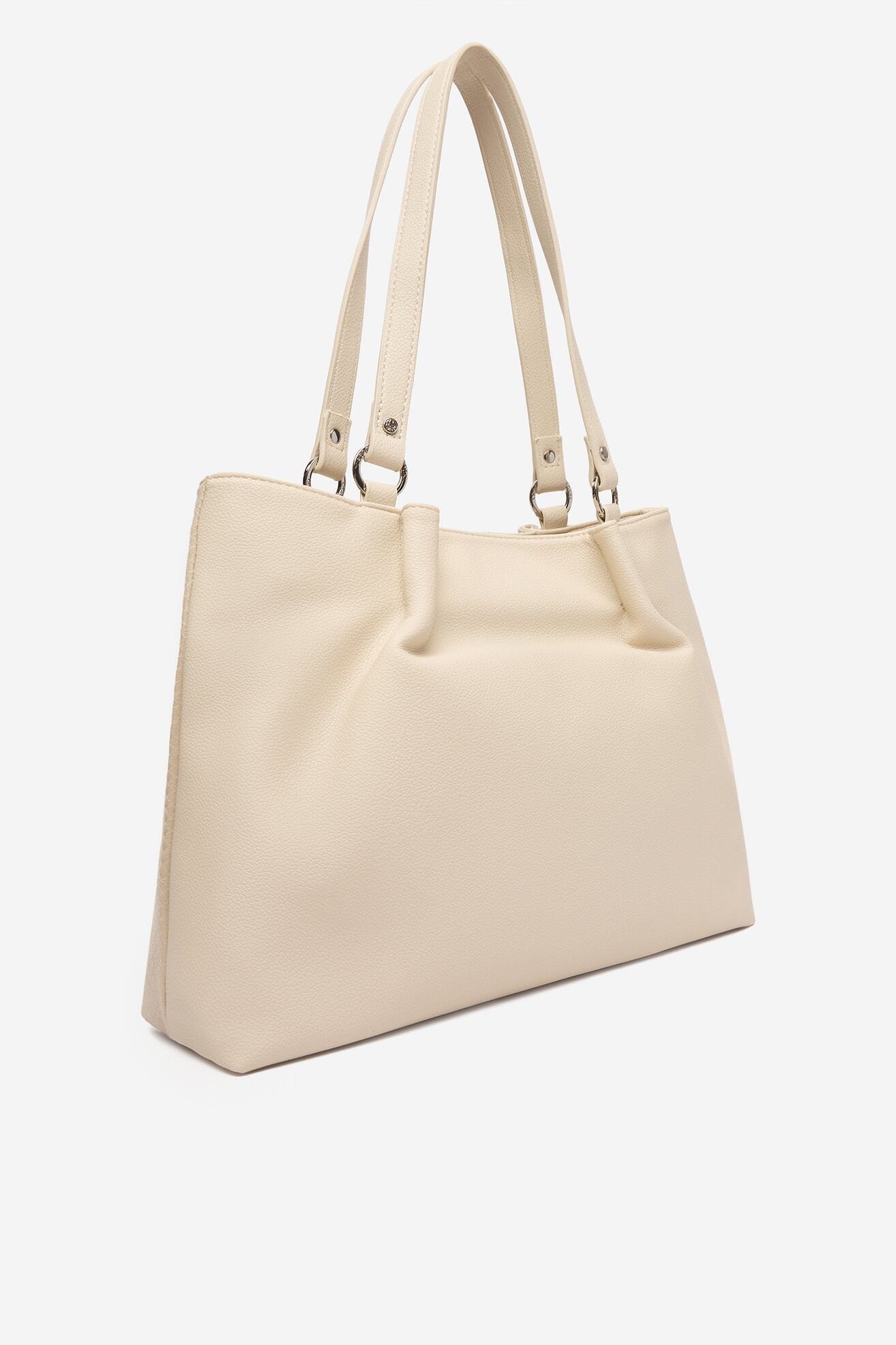 Дамска чанта Lasocki CEO-LSK-X-004-09 СЛОНОВА КОСТ