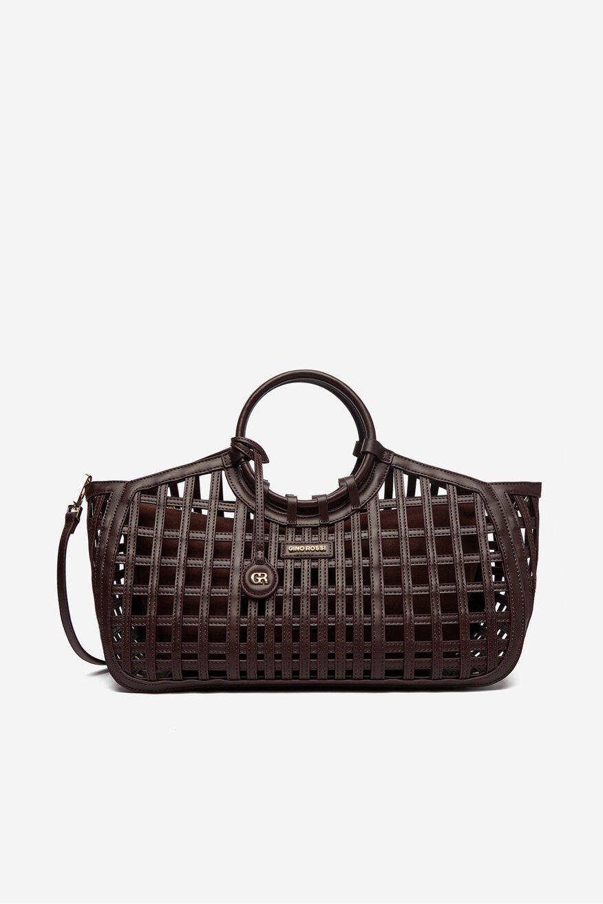 
                Сумка З Ремінцем Gino Rossi ТЕМНО-КОРИЧНЕВИЙ - 5906751753613