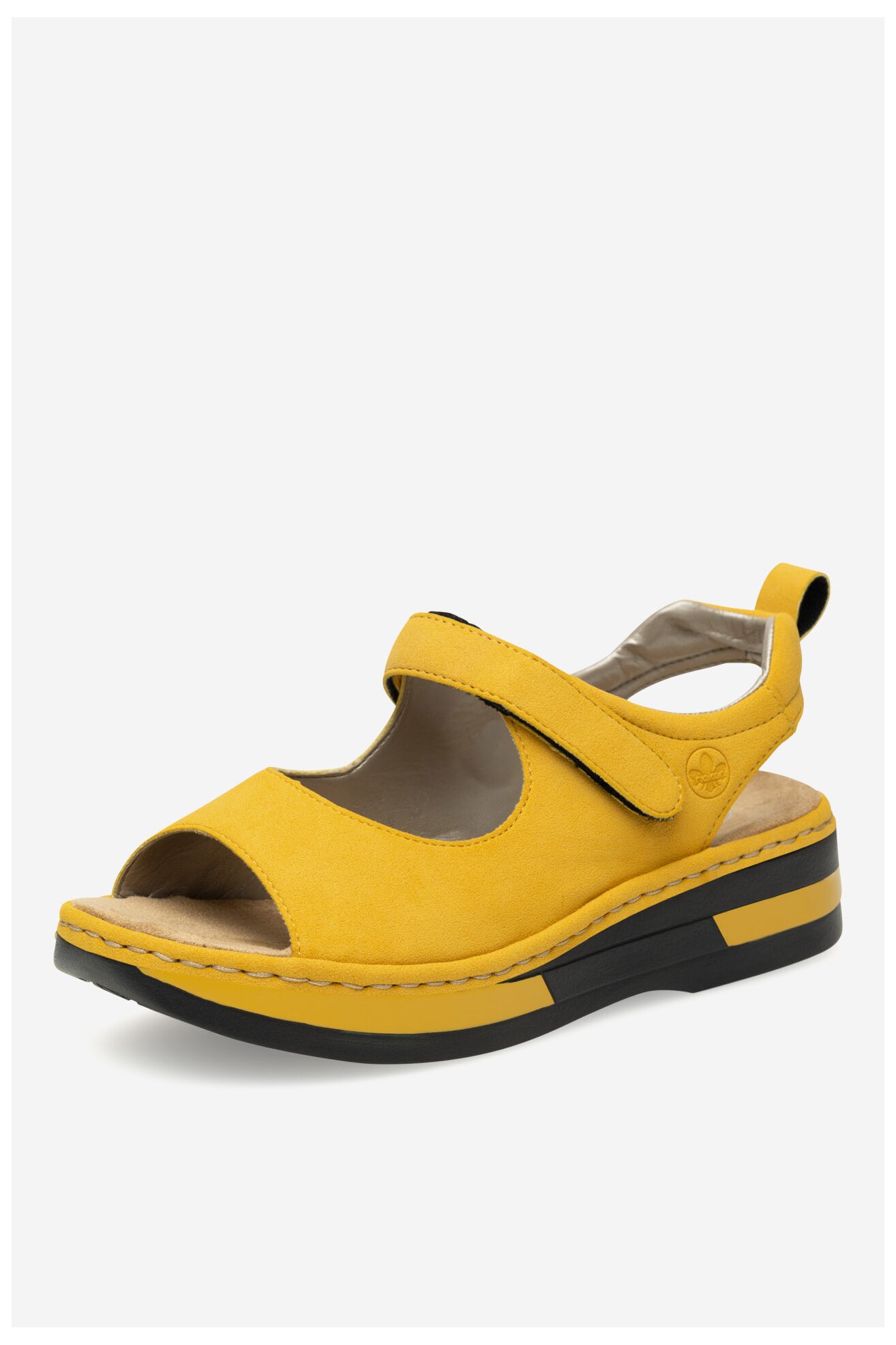 Sandały Rieker V59Q4-68 Żółty