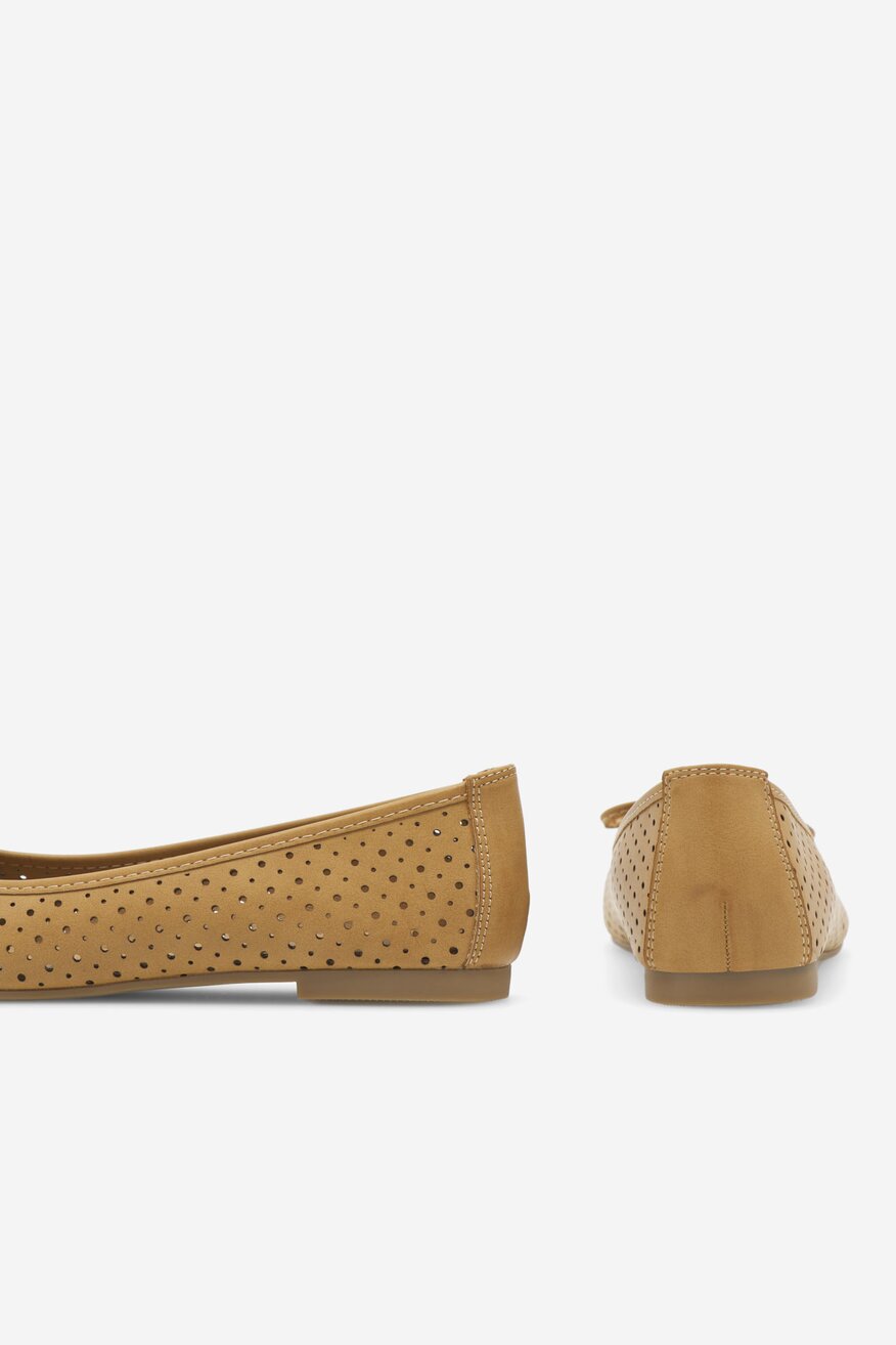 Baleriny Clara Barson CAMEL - 5905588401063