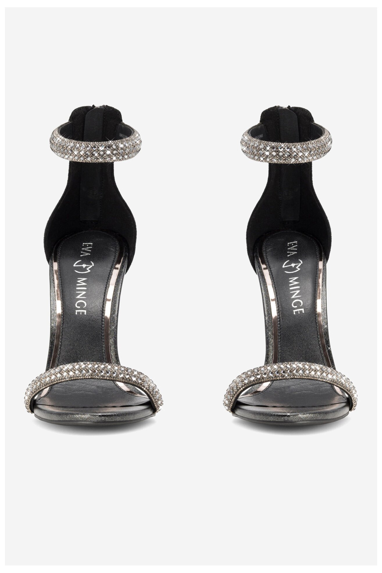 Сандалі EVA MINGE MARGUERITE-2360-103 ЧОРНИЙ