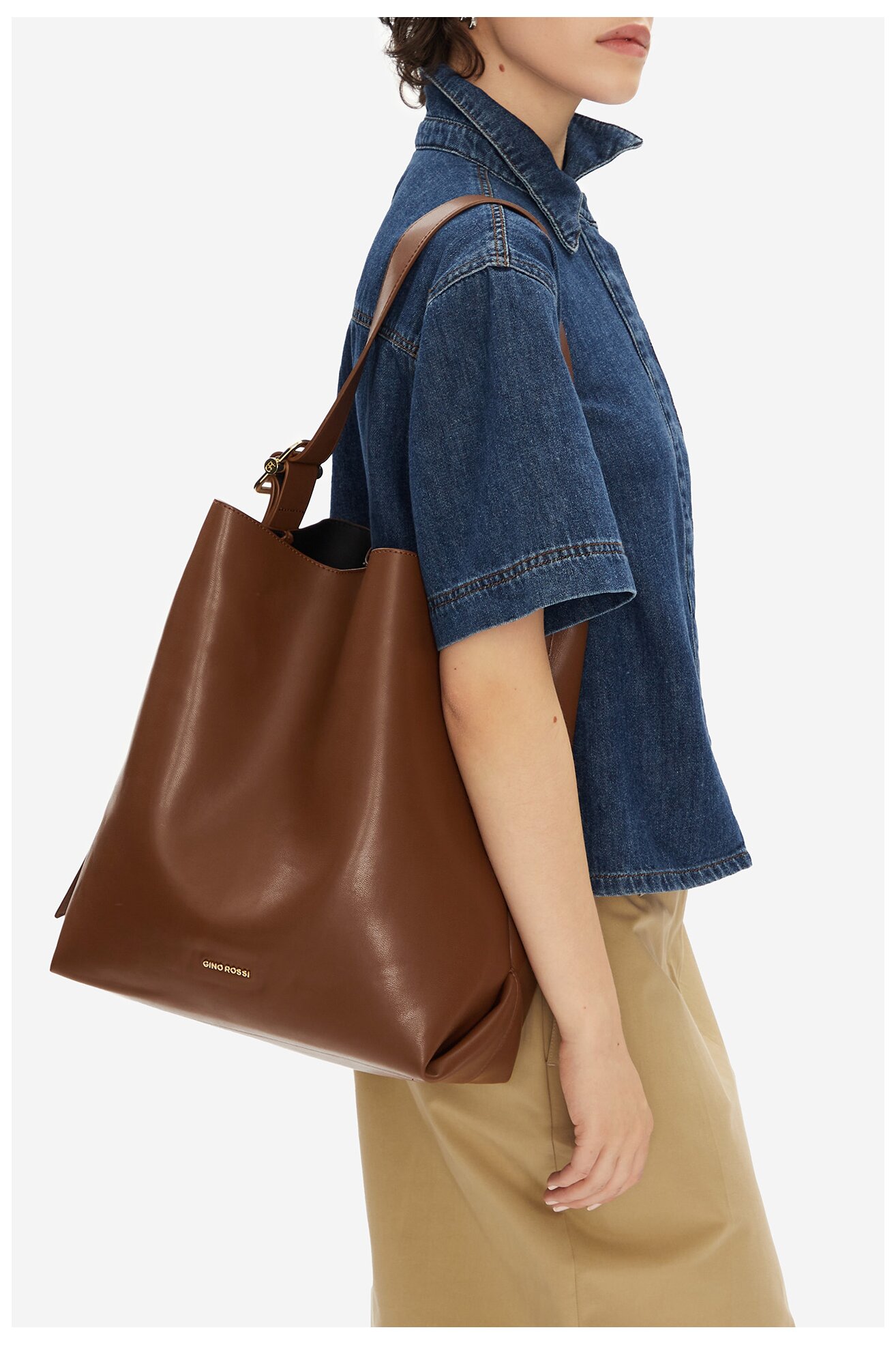 Torebka Gino Rossi C-ANA-RX8786 Brązowy