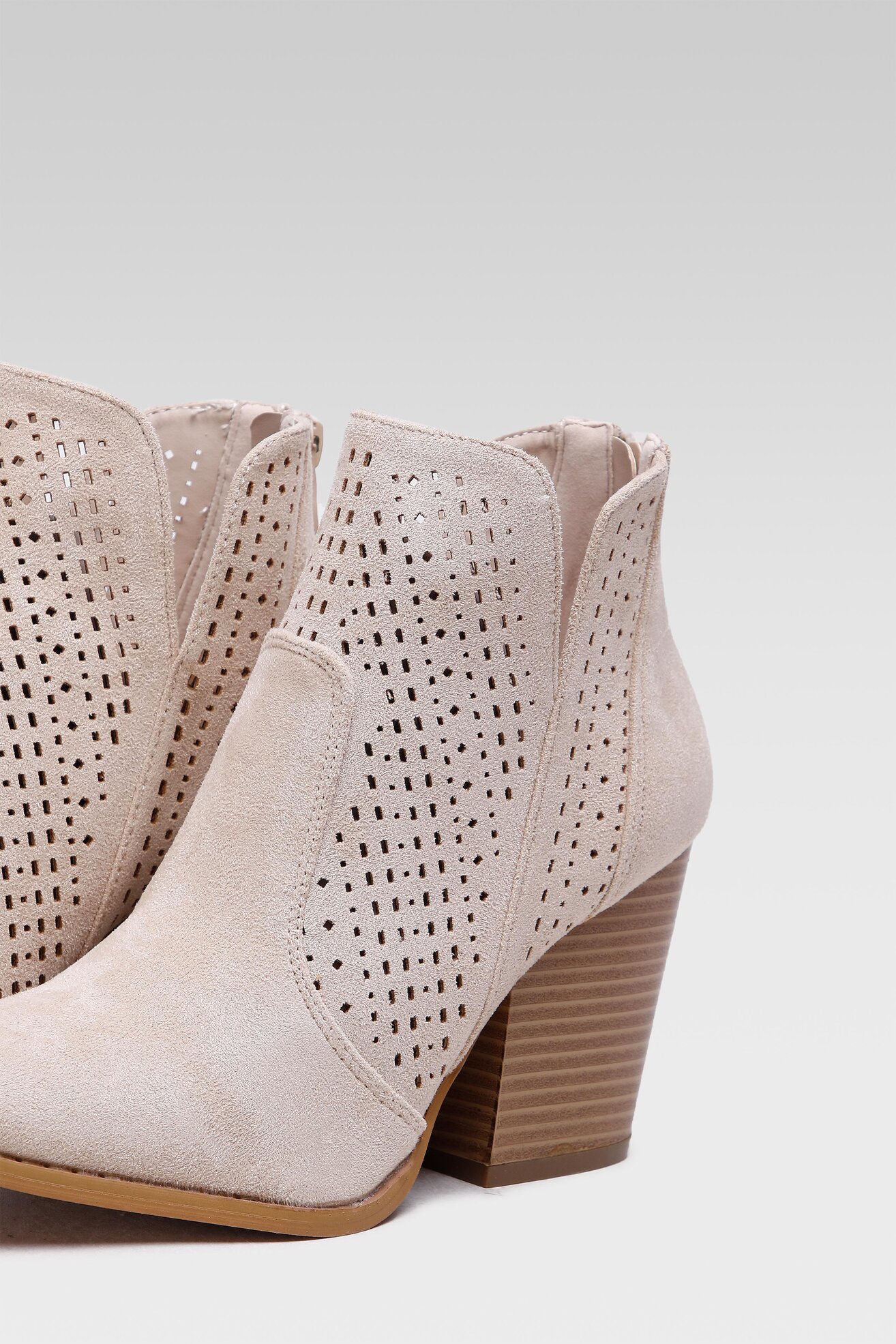 Botki DeeZee WS170608-02 Beżowy