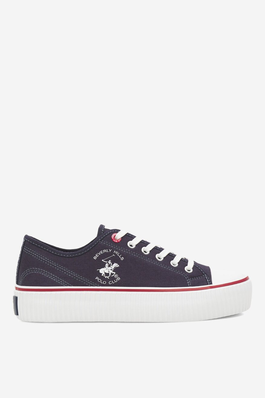 Pantofi pânză Beverly Hills Polo Club BLEUMARIN - 5905588319245