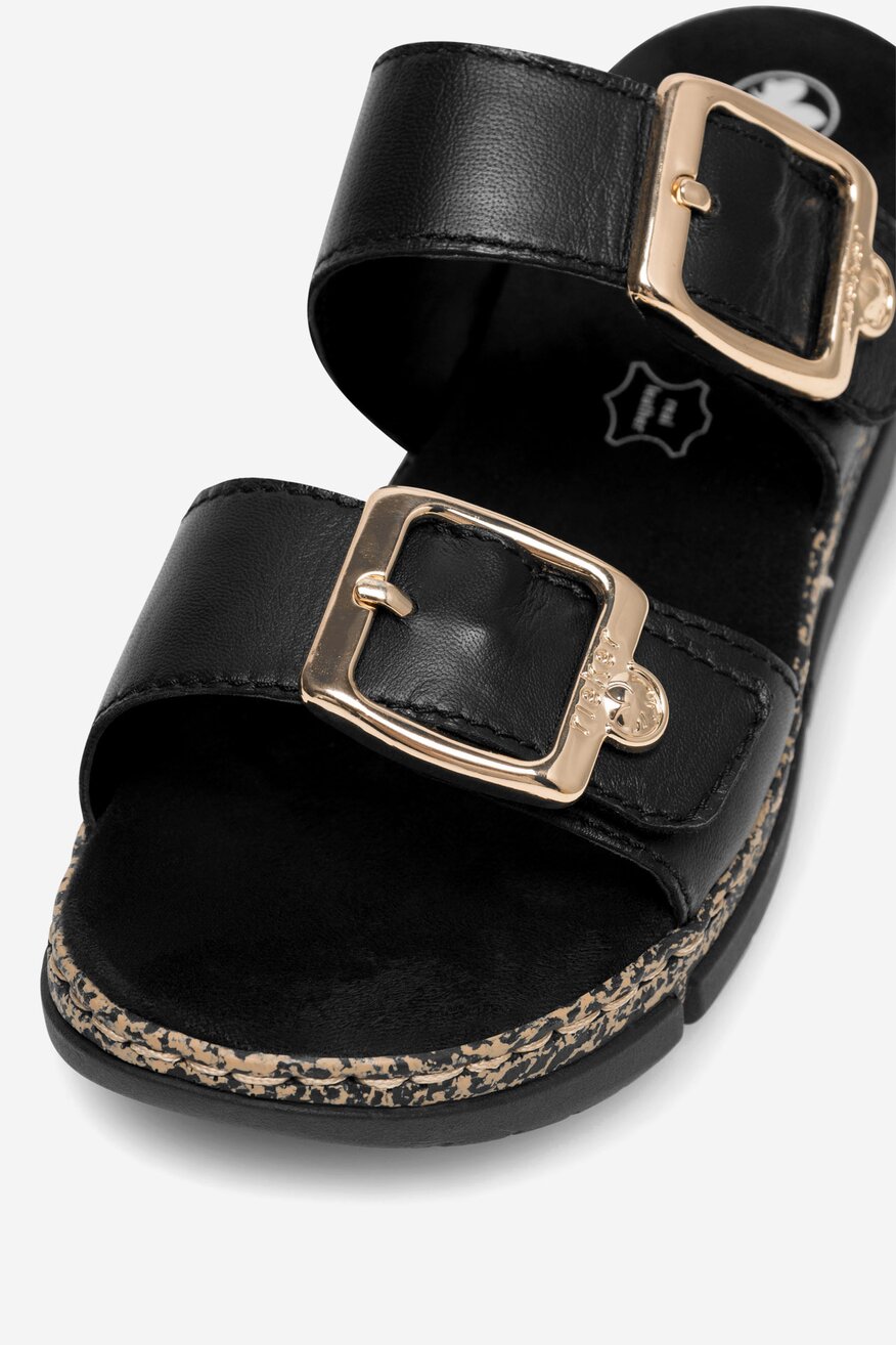 Rieker - Skórzane klapki - 2230056256344