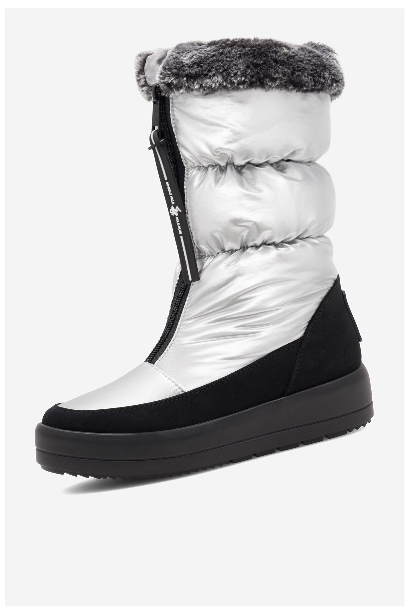 Botki Beverly Hills Polo Club WS19001-04 Srebrny