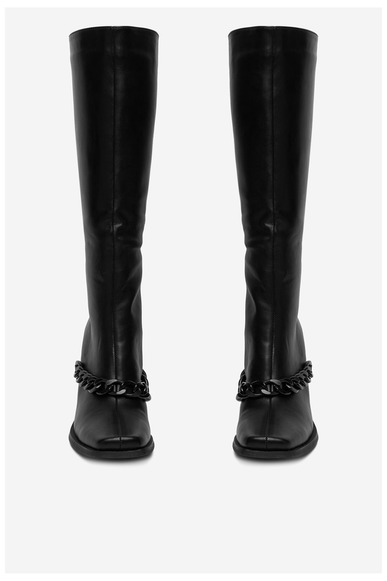 Csizma DeeZee 7366 3-BLACK PU FEKETE