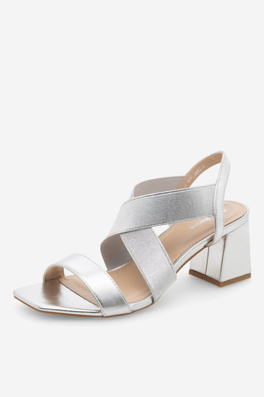 Сандали Clara Barson СРЕБРИСТ - 5905588573852