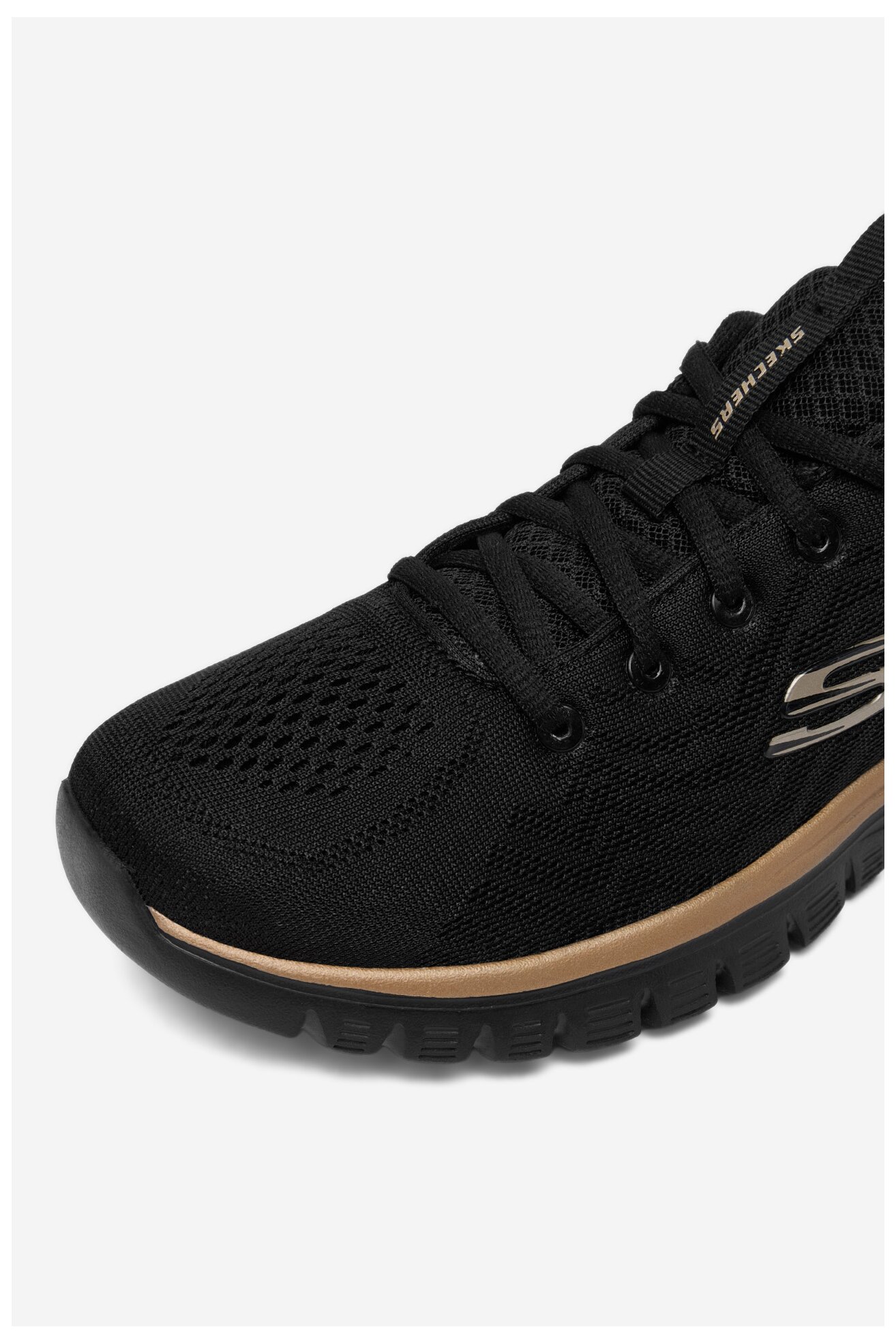 Obuwie sportowe Skechers C-GRACEFUL 12615 BKRG Czarny