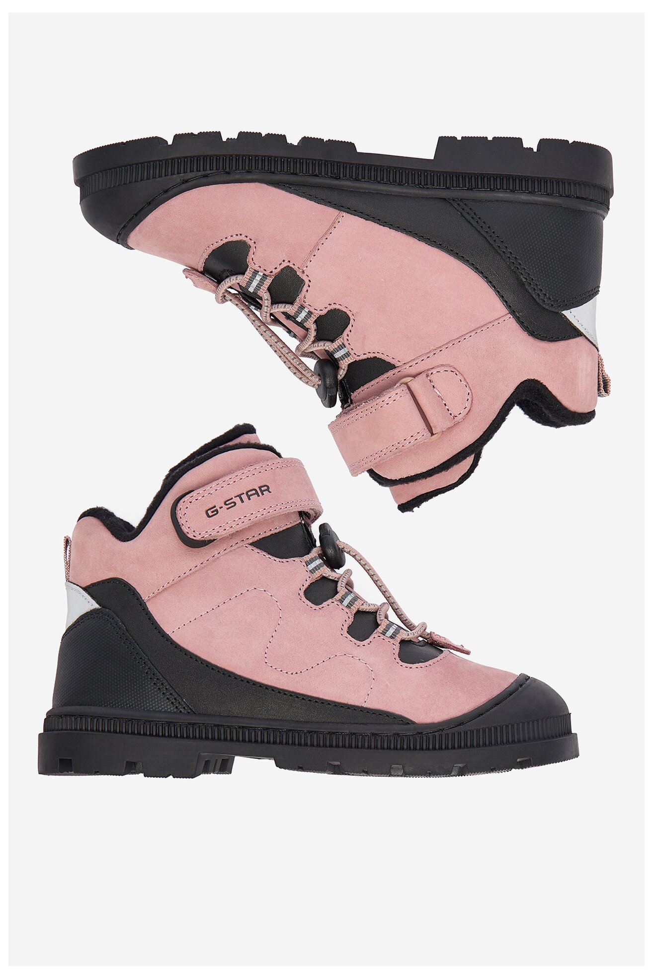 Csizma G-STAR RAW EO CI12-KOSTA-10(III)DZ RÓZSASZÍN