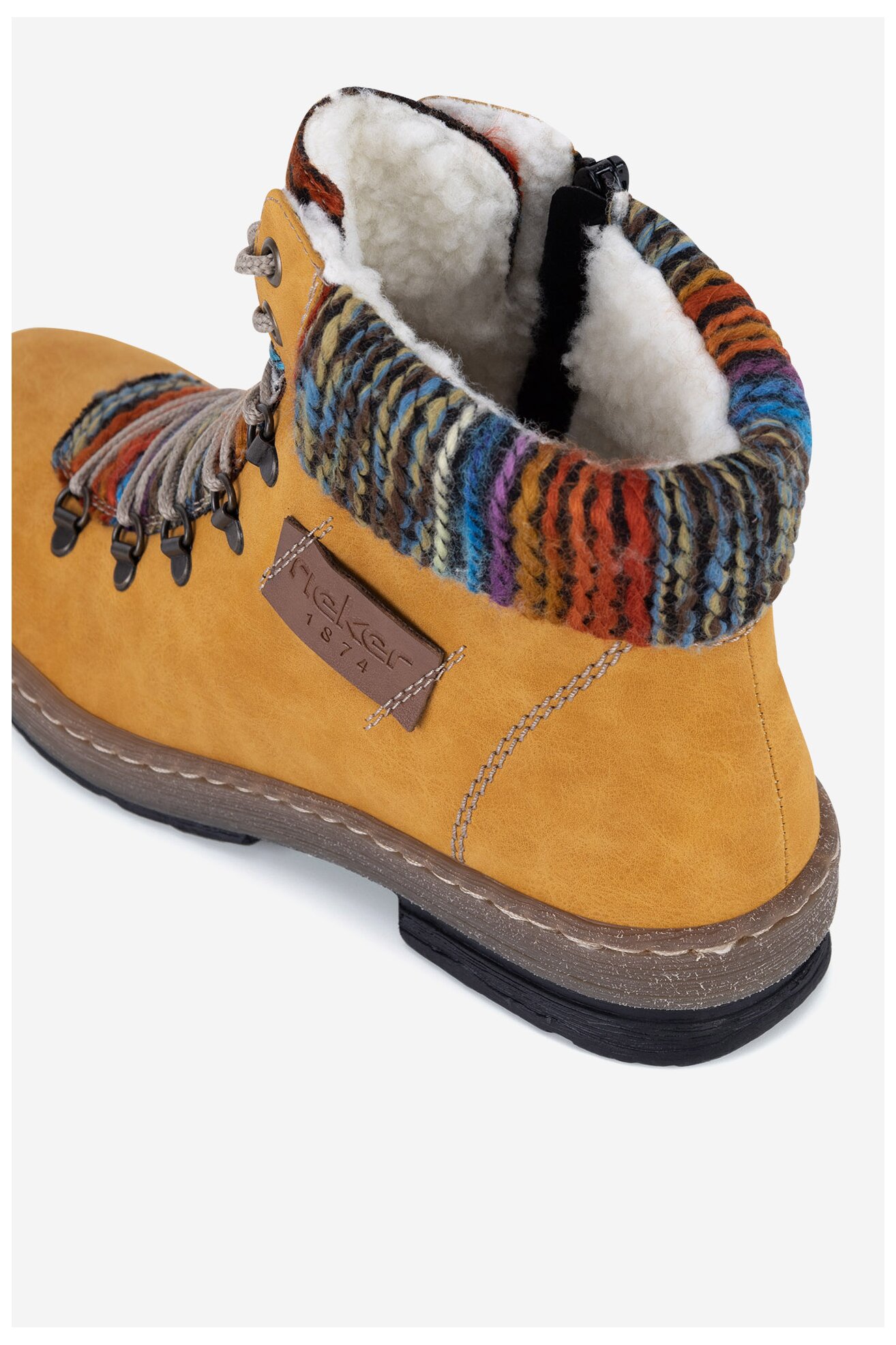 Bocanci Rieker Z6743-68 GALBEN