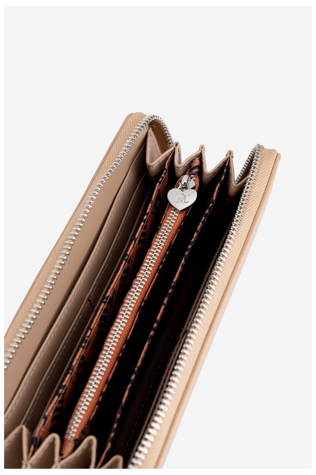 Portfel damski Juicy Couture BIJXT8694WVP Beżowy ciemny