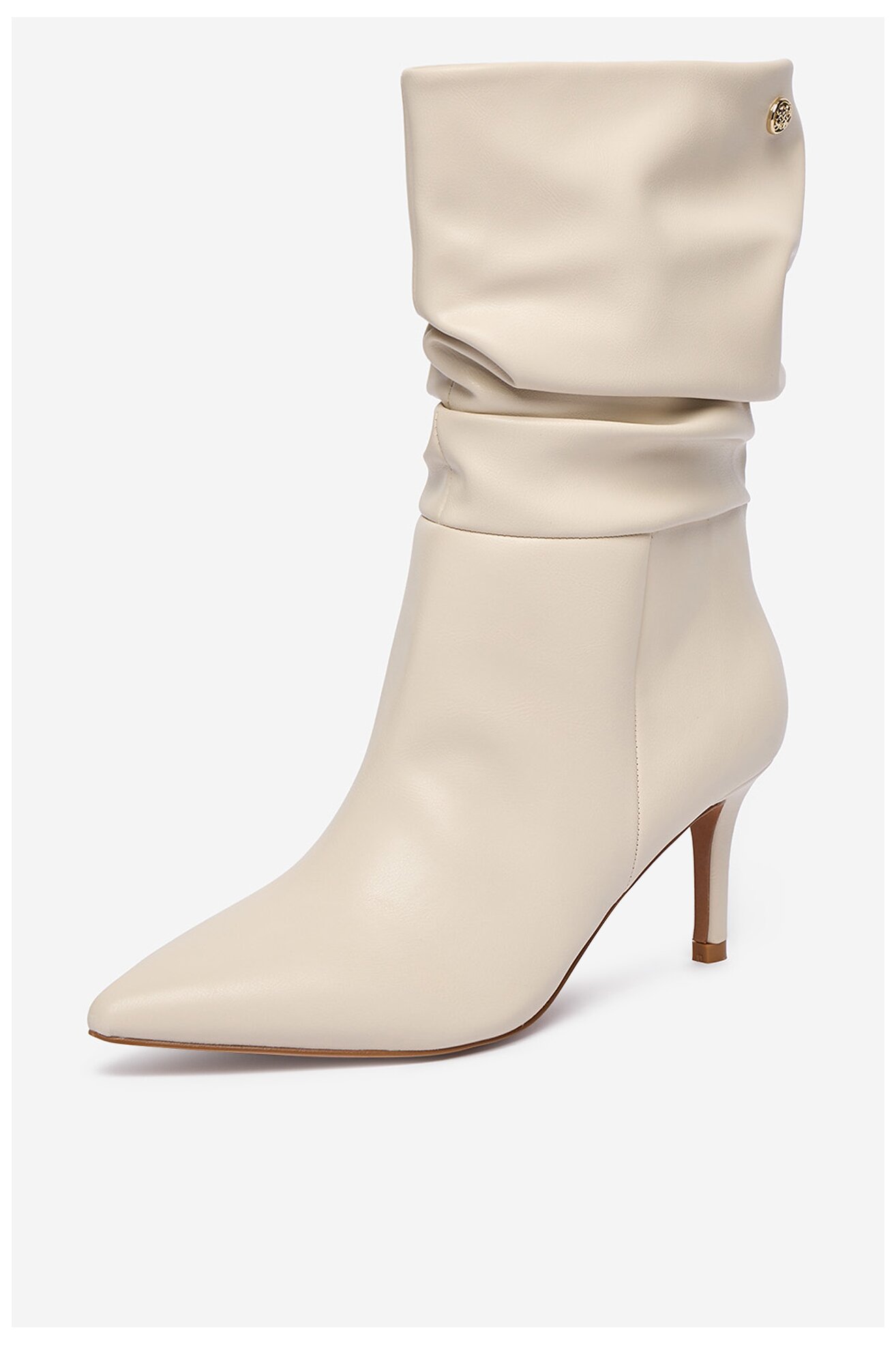 Bokacsizma NINE WEST CEO-SAMIRA-01 FEHÉR