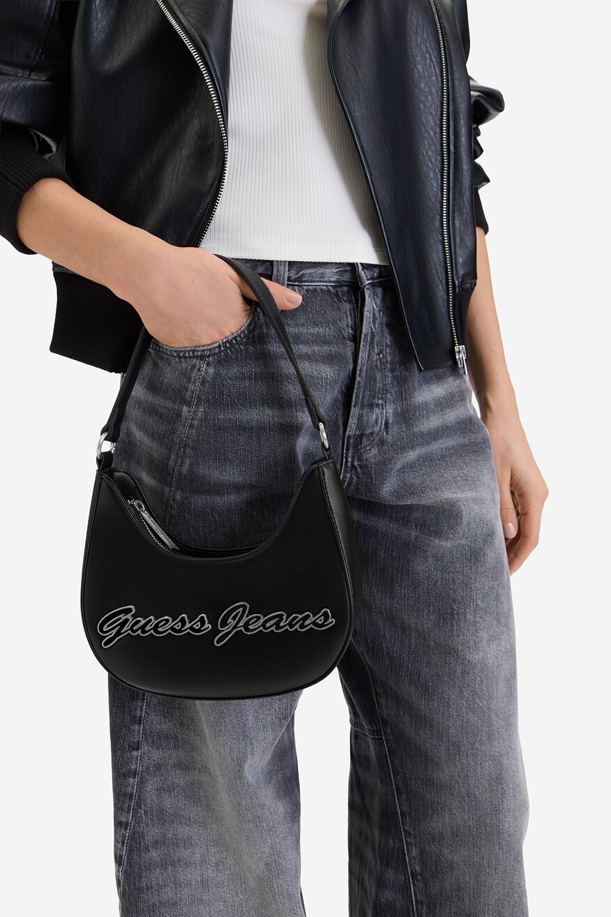 
                Сумка З Ремінцем GUESS JEANS ЧОРНИЙ - 5906751881903