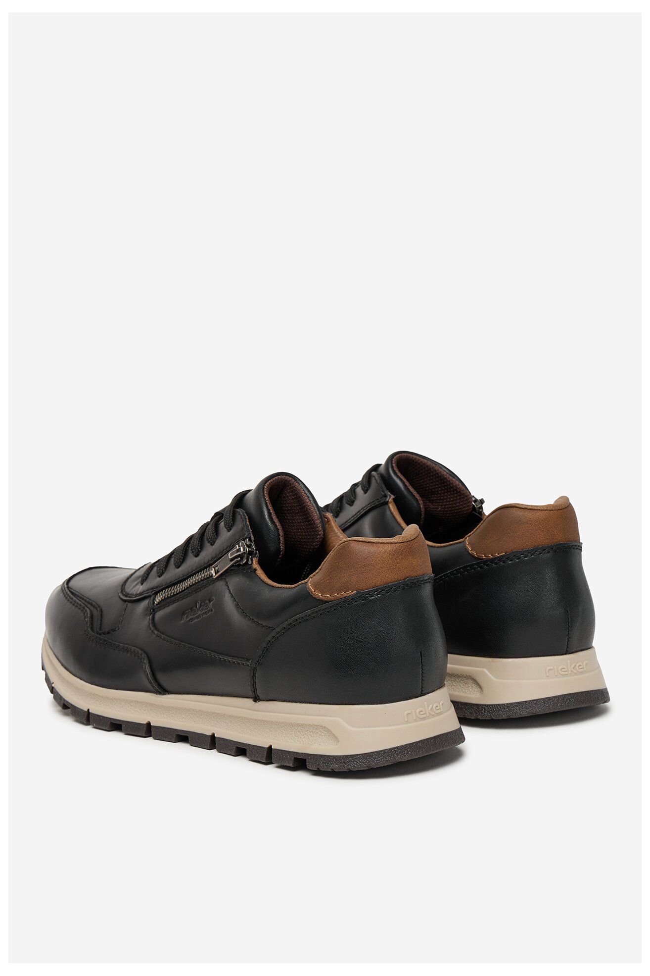 Половинки обувки Rieker B0504-00 ЧЕРЕН