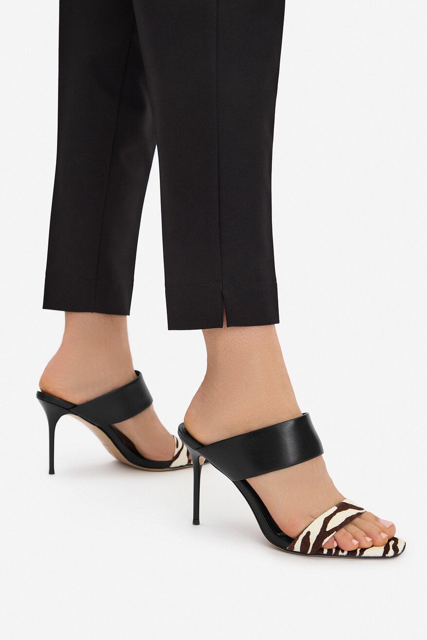 EVA MINGE - Klapki skórzane - 5906751814161