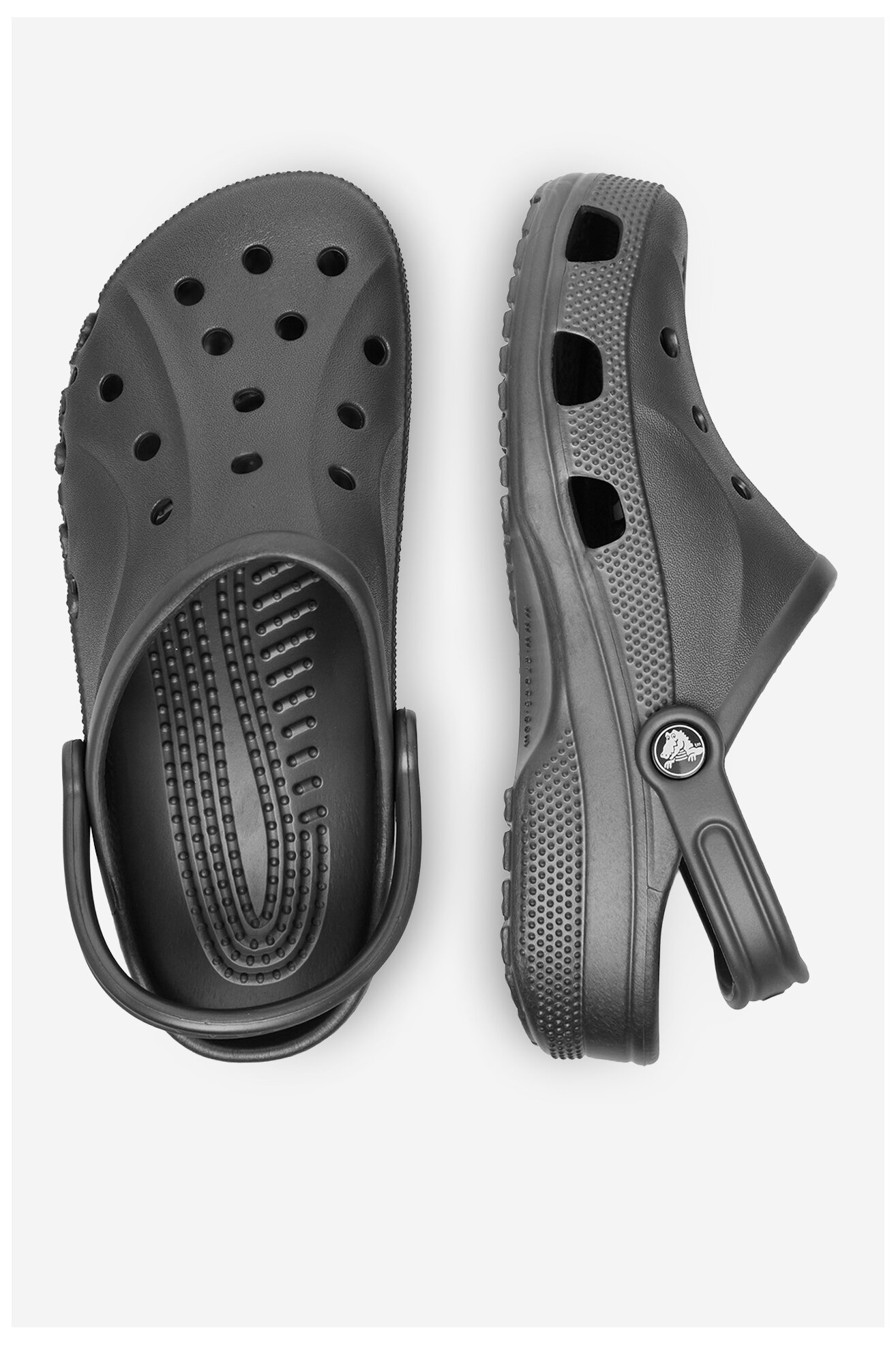 Klapki basenowe Crocs C-BAYA CLOG 10126-014 W Szary