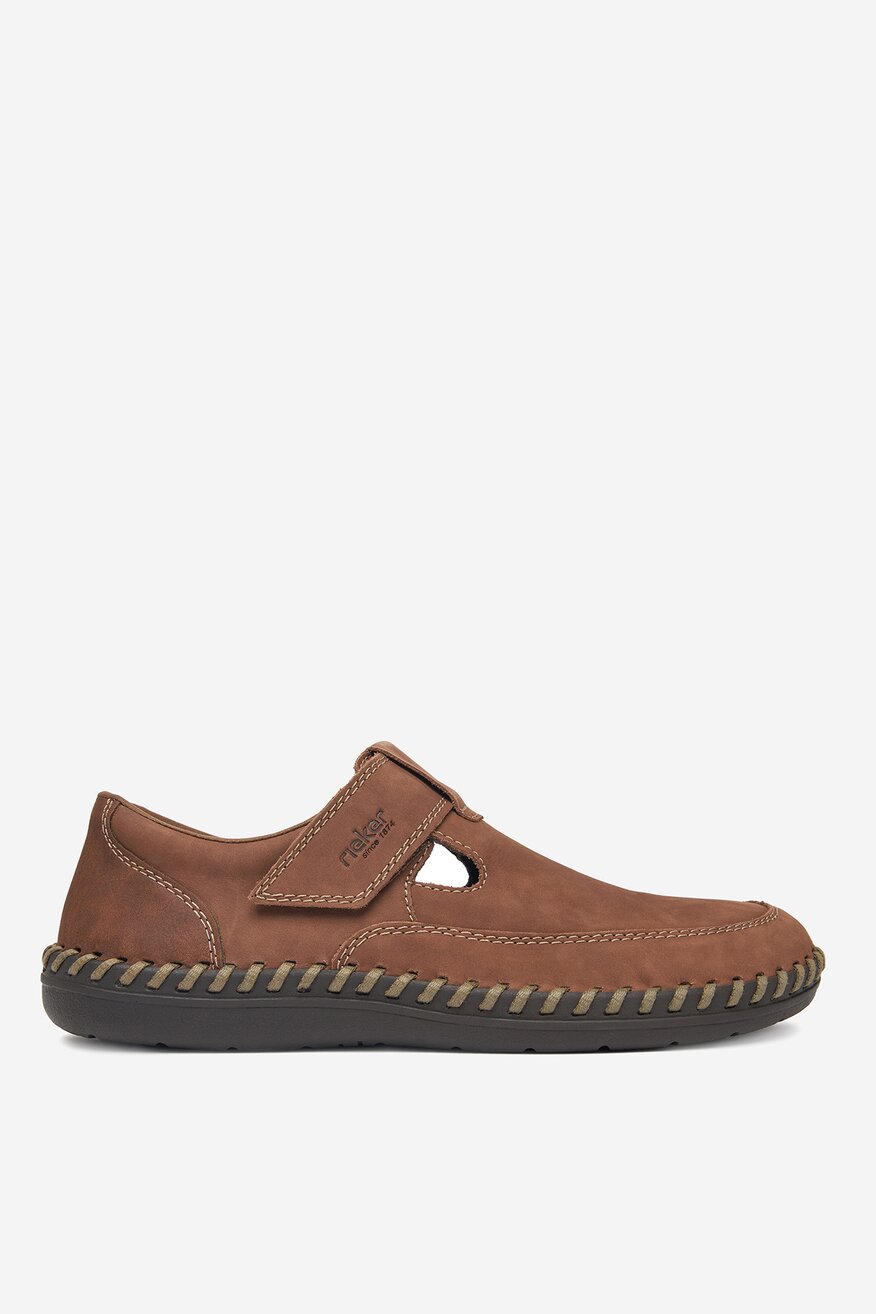 Polobotka Rieker HNĚDÁ - 2230074033217