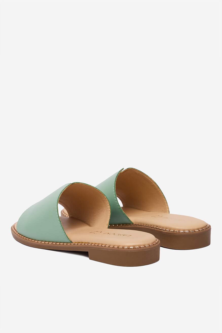 
                Lasocki - Klapki skórzane - 5906751919071