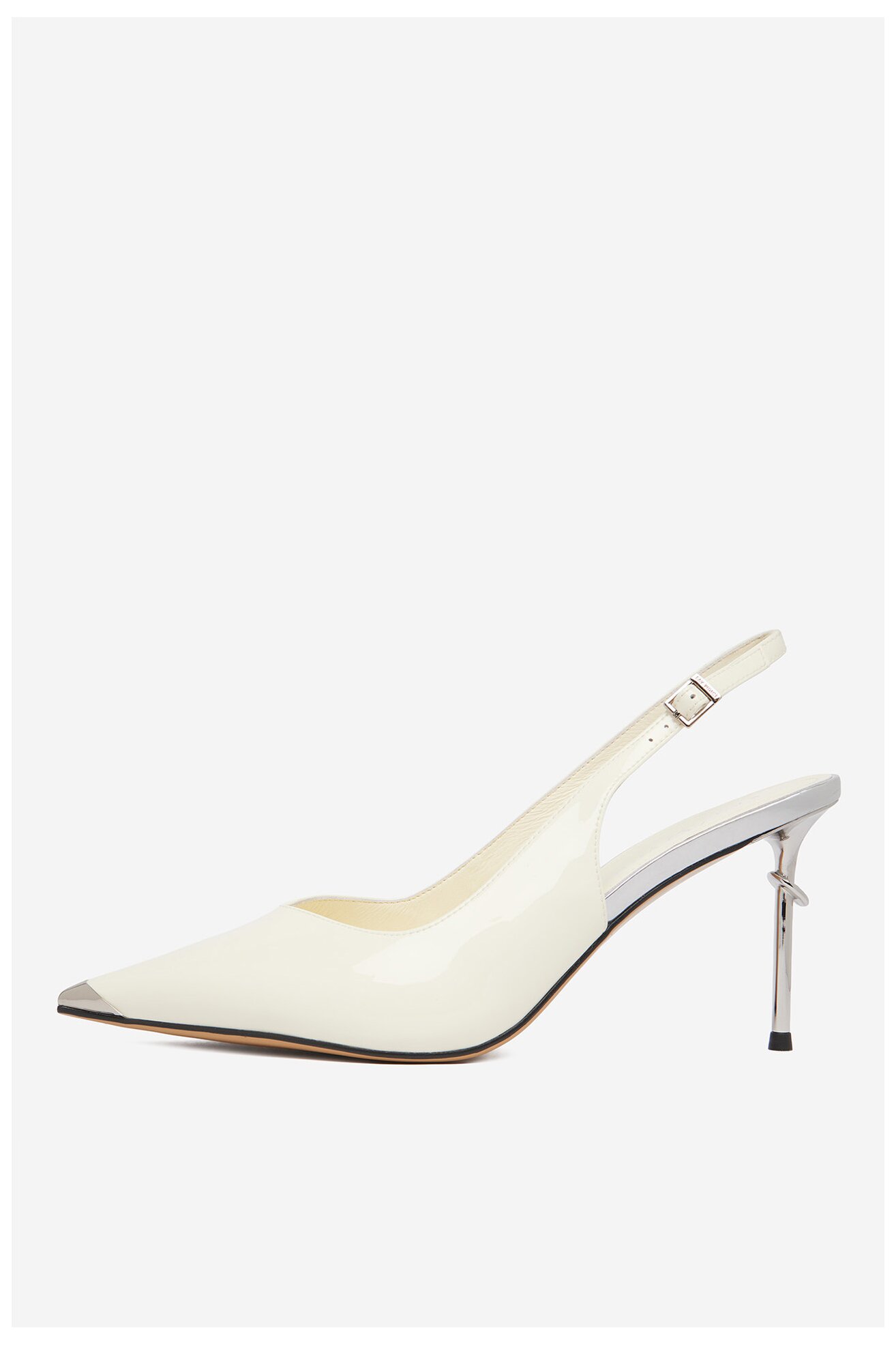 Czółenka EVA MINGE EO-LILLY-LT2131-1-1 Ivory