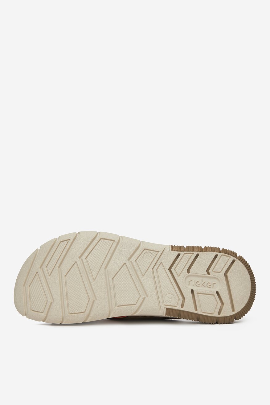 Șlapi Rieker BEJ ÎNCHIS - 2230078415569