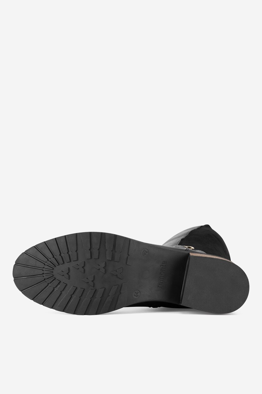 Remonte - Oficerki skórzane ocieplane - 2230068911583