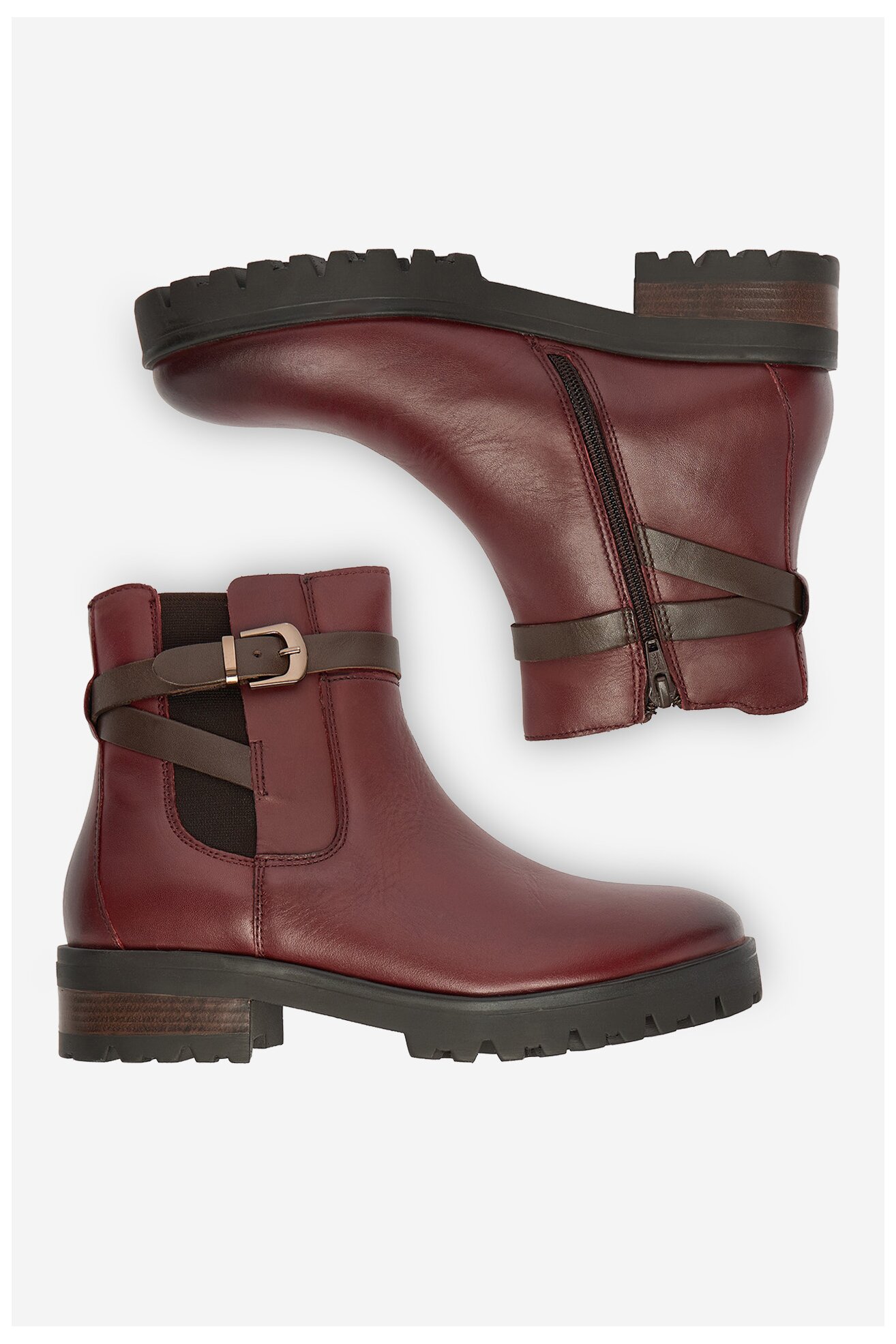 Kotníková obuv Lasocki CEO-WI23-DAGA-01 BORDÓ