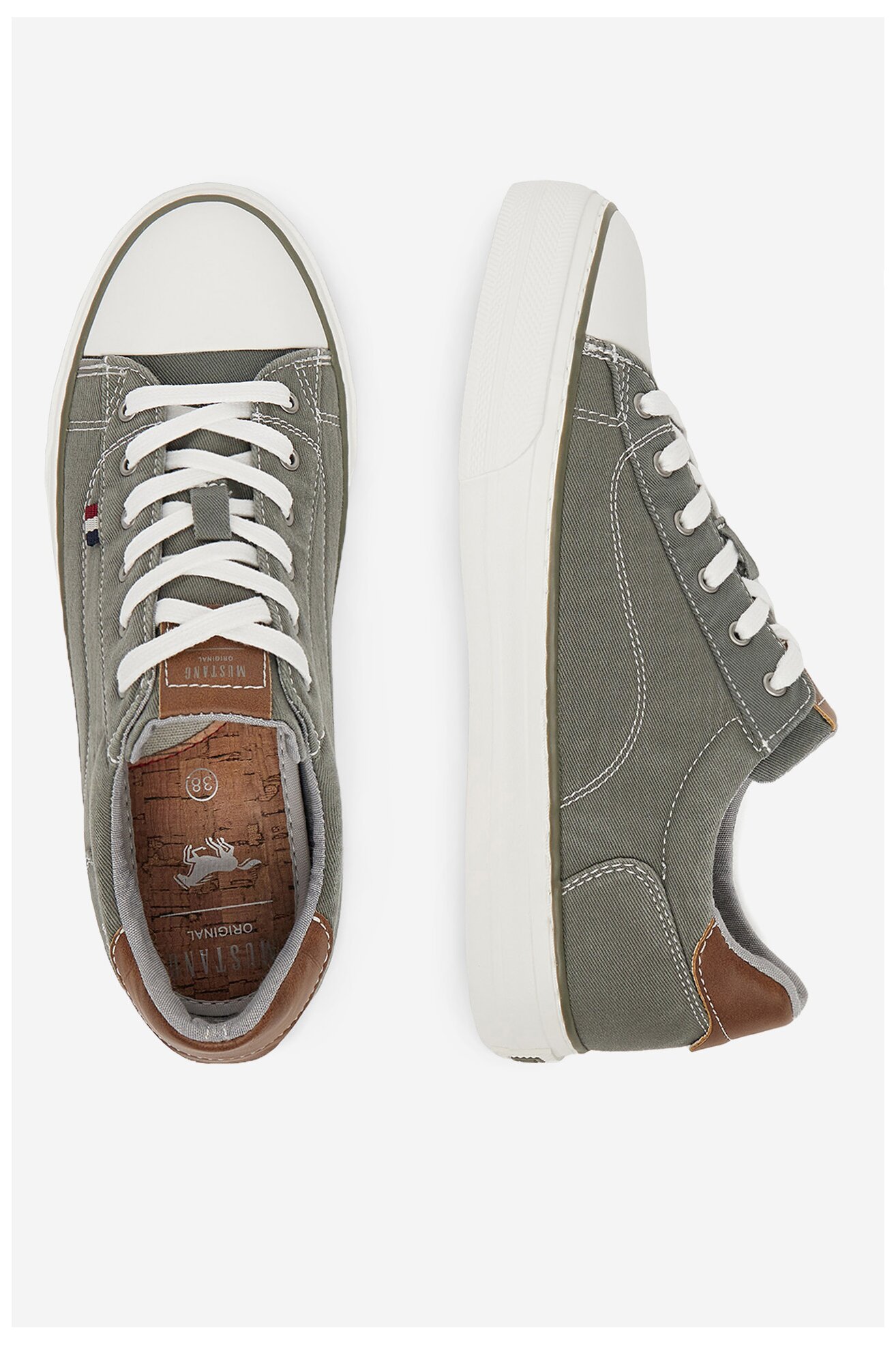 Trampki Mustang 1272-307 Szary