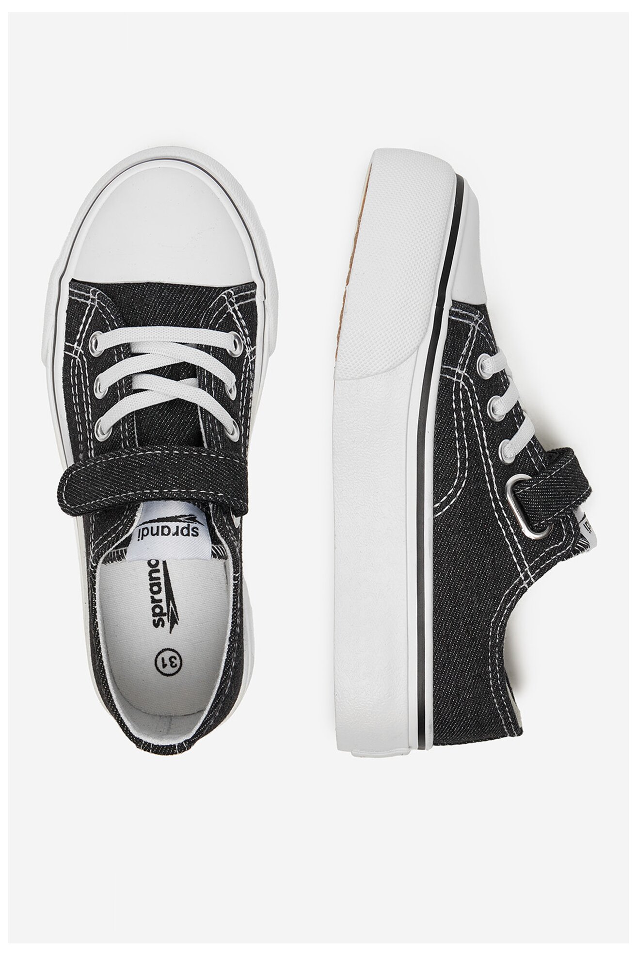 Pantofi pânză Sprandi CEO-CS201406(IV)DZ NEGRU