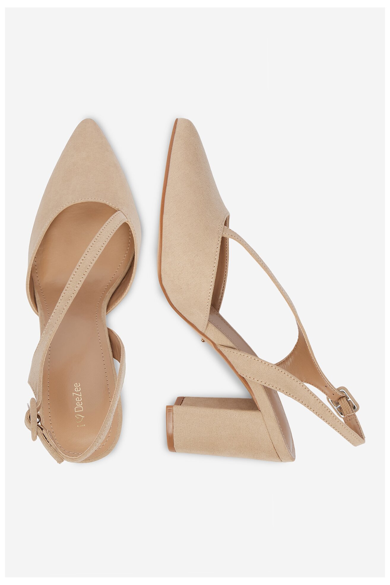 Czółenka DeeZee CEO-CD25-052-1 Beżowy