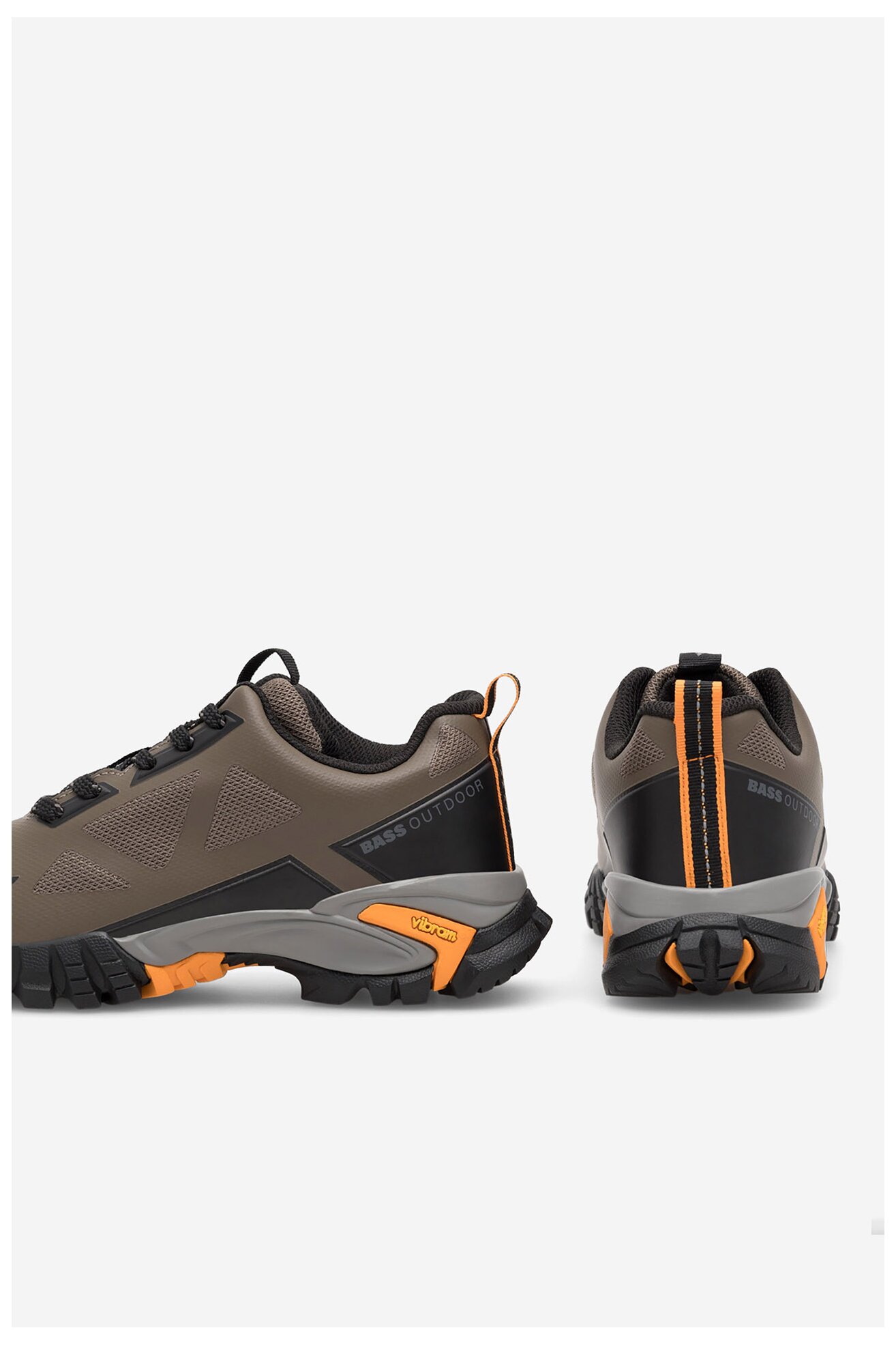 Sportovní obuv BASS OUTDOOR BA12TV02 WALNUT - WAL TMAVĚ BÉŽOVÁ