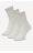 Zokni NINE WEST BR_NW_01_Z_SS25 (3 PACK) WHITE FEHÉR