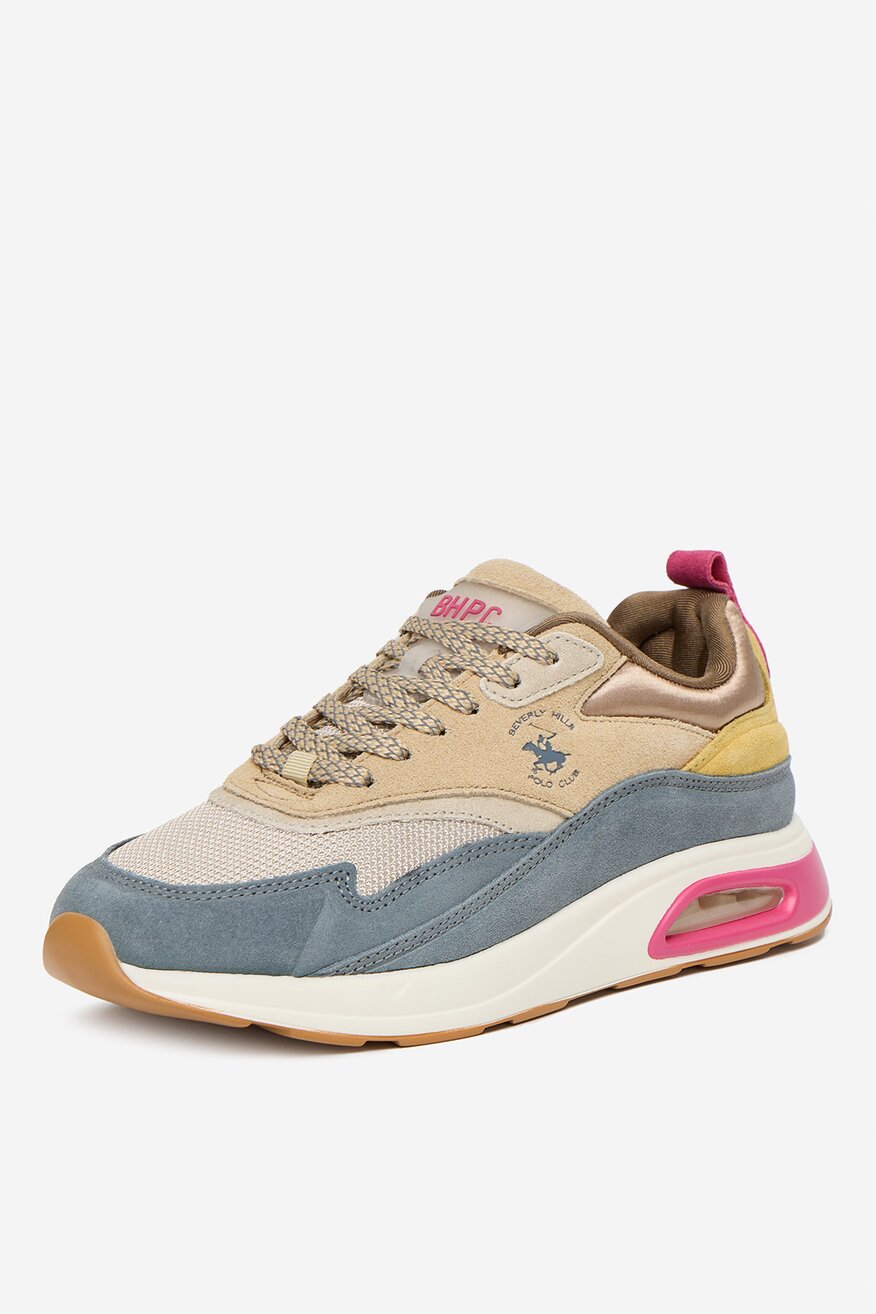 Sneakerși Beverly Hills Polo Club BEJ - 5906751407547