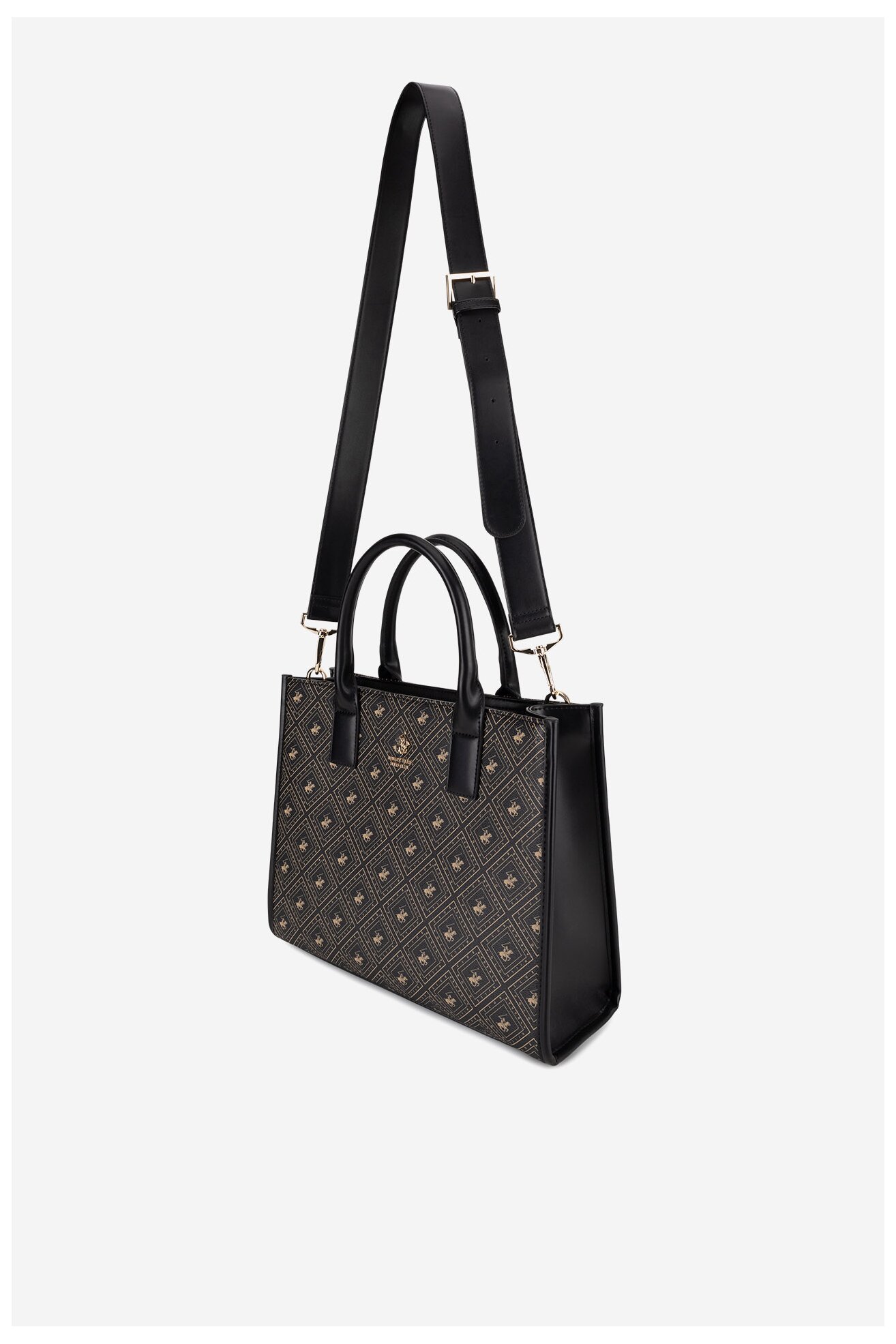 Torebka Beverly Hills Polo Club BHPC-S-004-07 Czarny