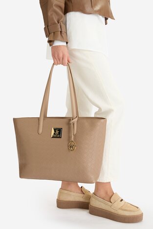 Сумка З Ремінцем Beverly Hills Polo Club CEO-BHPC-L-008-09 БЕЖЕВИЙ