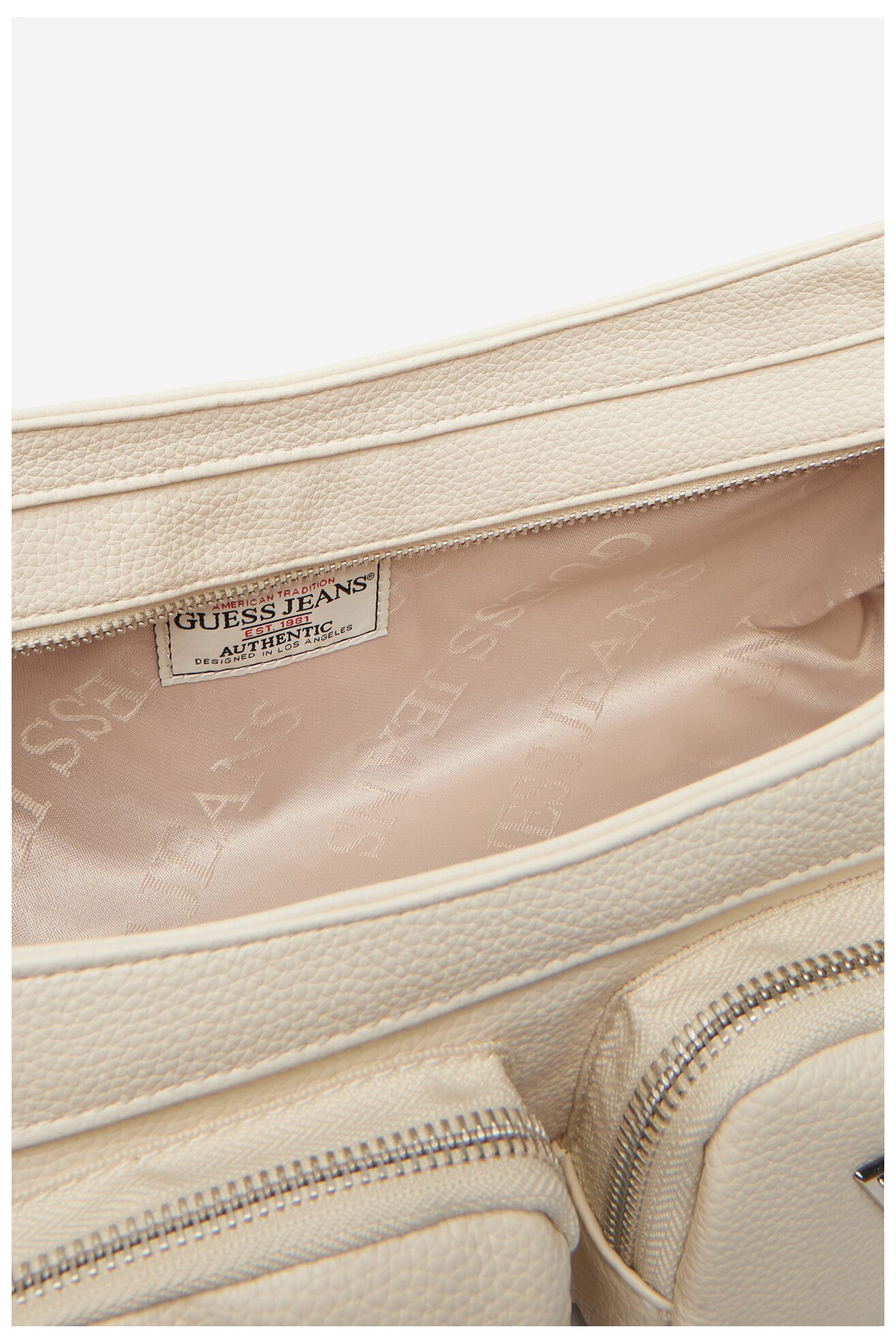 Дамска чанта GUESS JEANS CWBEO-GUESS-B-007-09 СЛОНОВА КОСТ