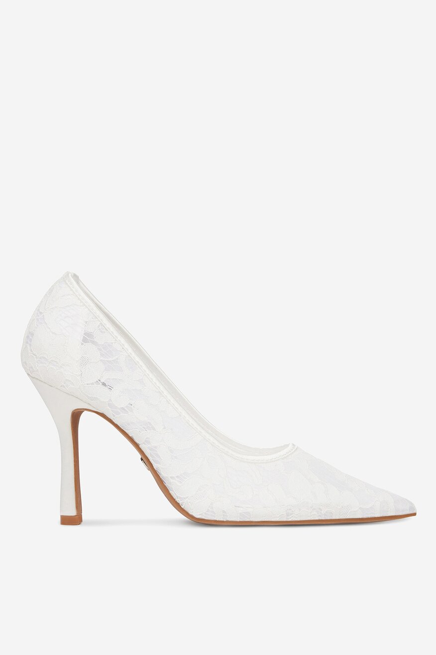 
                Pantofi cu toc NINE WEST ALB - 5906751044292