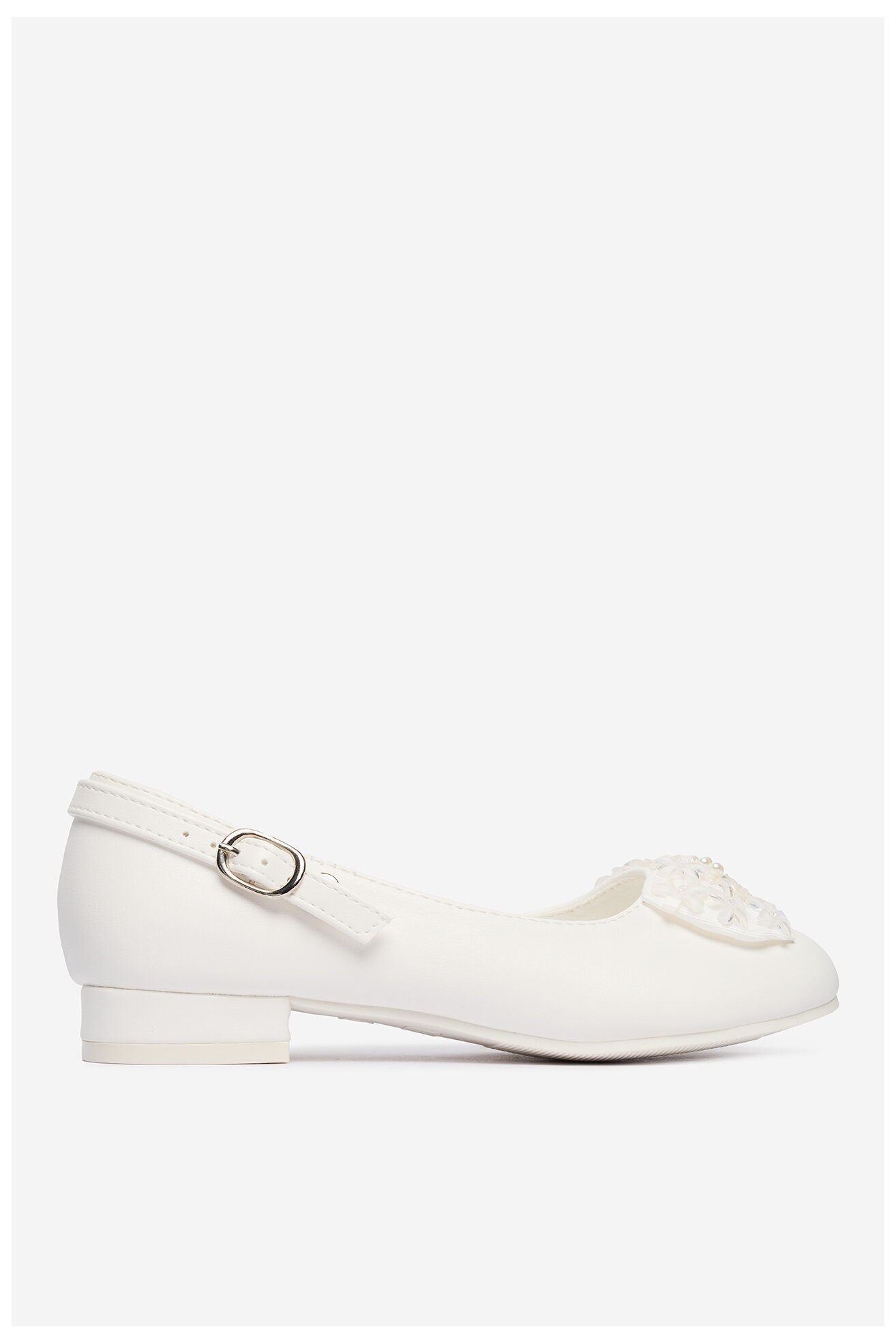 Baleriny Jenny CEO-CS23120-06 Biały