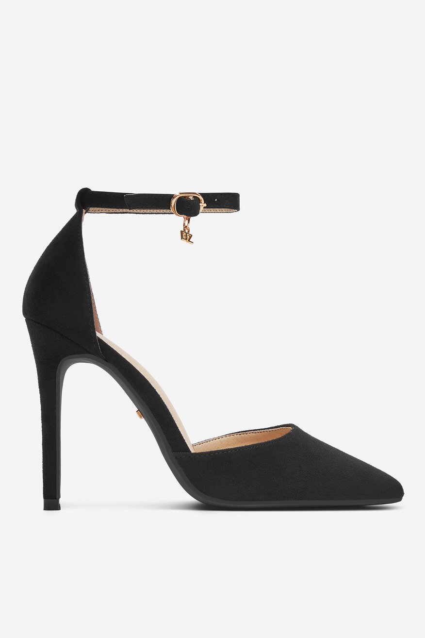 Pantofi cu toc DeeZee NEGRU - 5906751076422