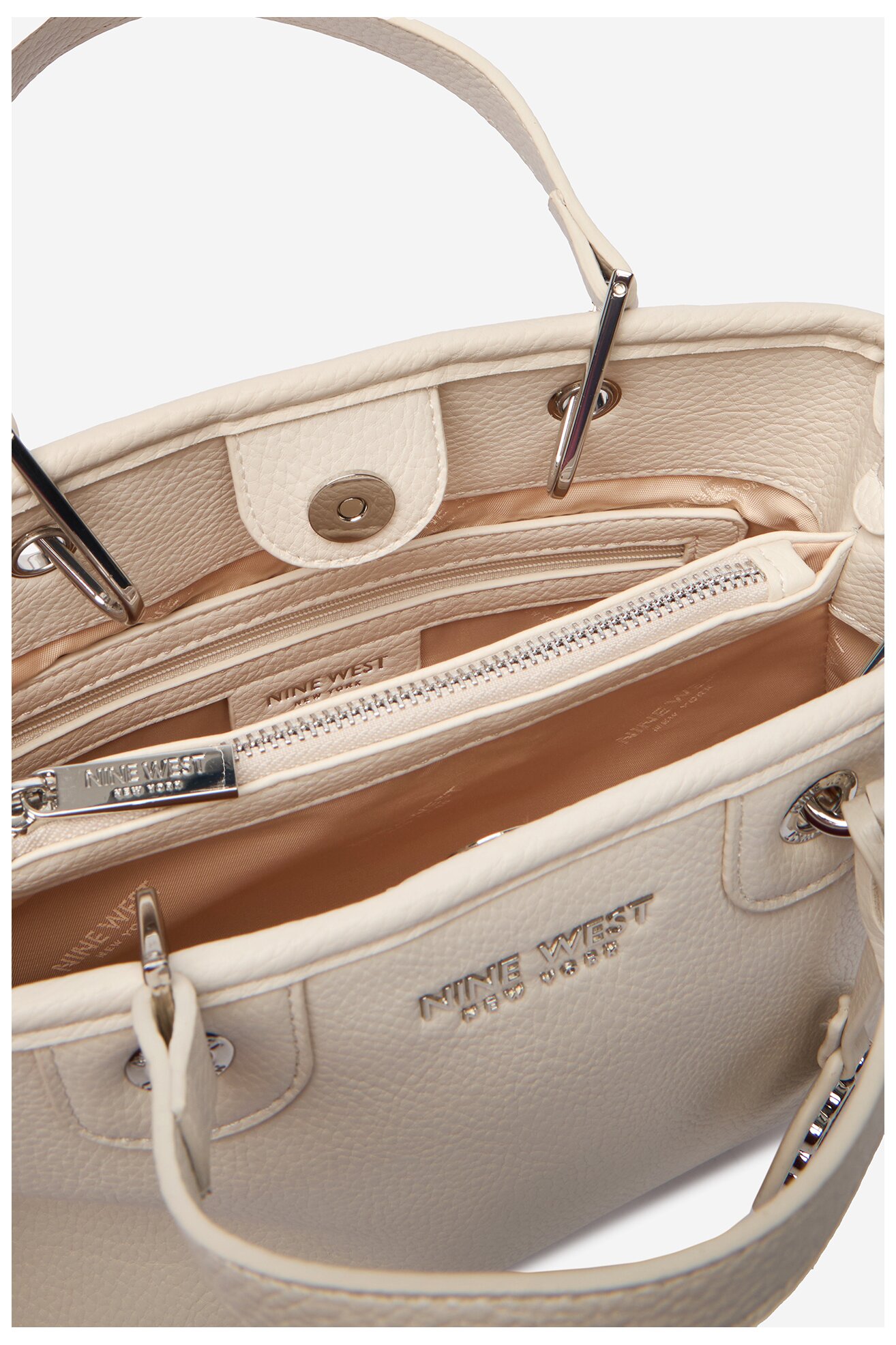 Kézitáska NINE WEST CEO-MADISON MUSE-LDA8337 FEHÉR