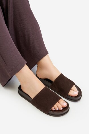 Шльопанець Gino Rossi C-LZRL1390-3 ТЕМНО-КОРИЧНЕВИЙ