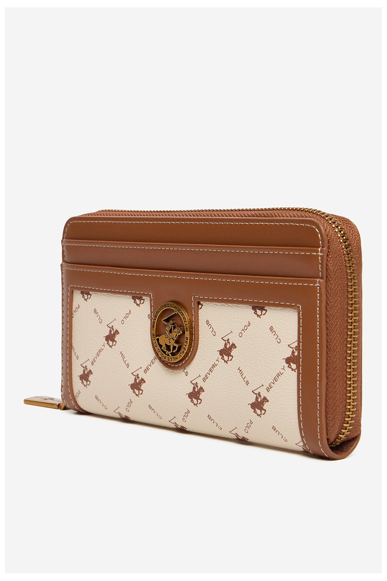 Női pénztárca Beverly Hills Polo Club CEO-BHPC-W1-001-AW25 CAMEL