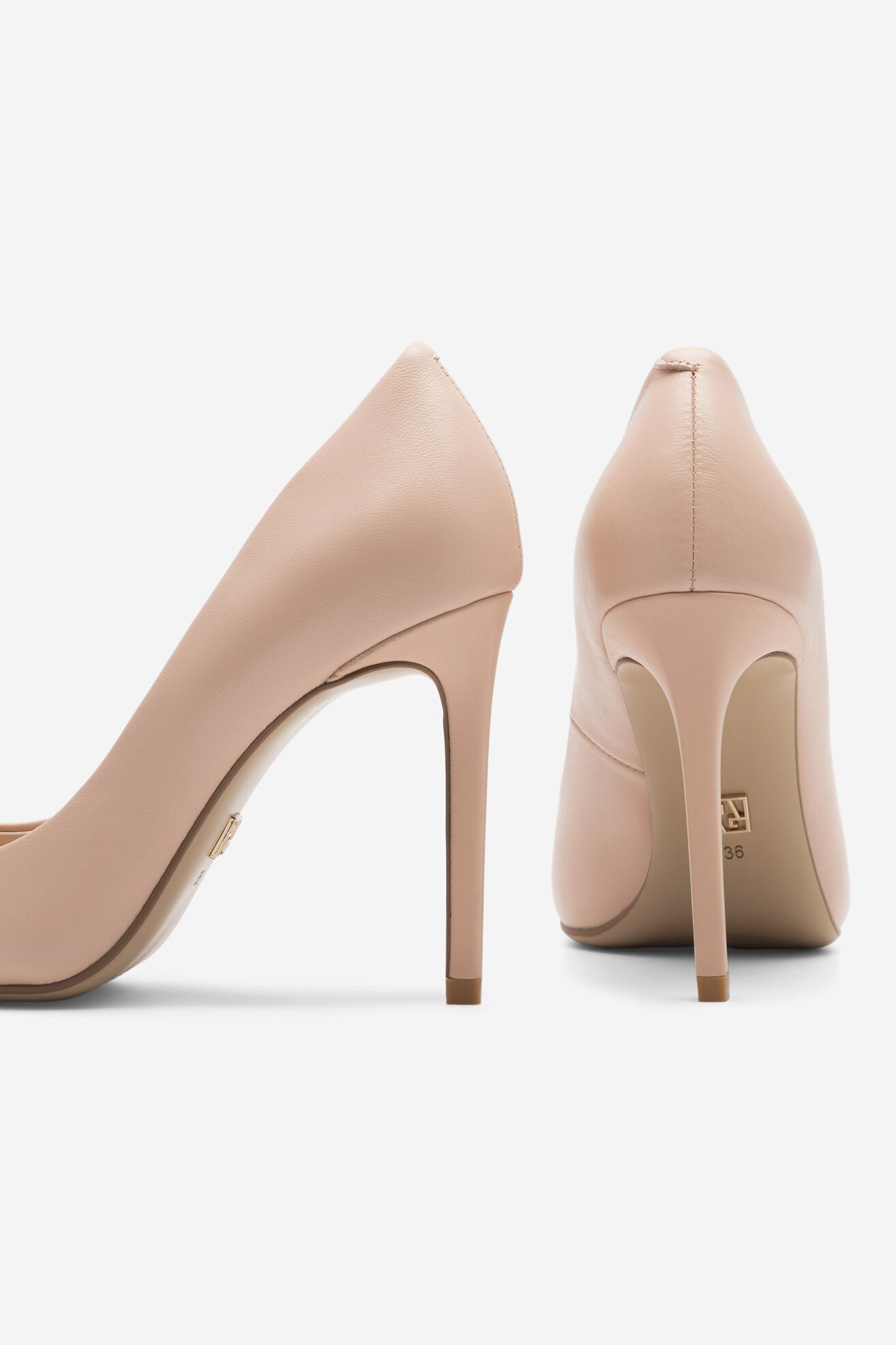 Czółenka Gino Rossi WISSAL-V-325-678 Różowy jasny