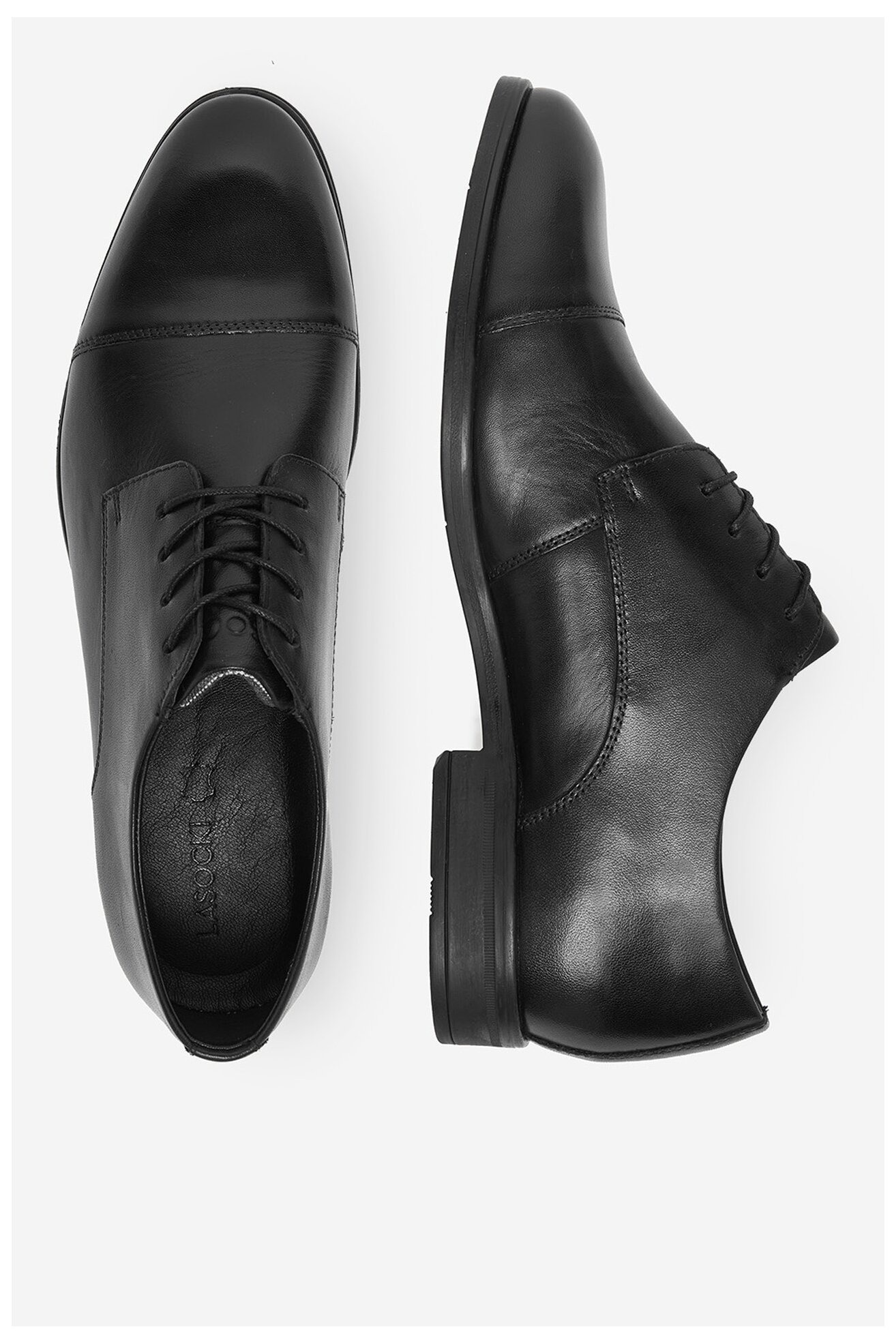 Félcipő Lasocki CEO-PASCAL-02 MI25 FEKETE