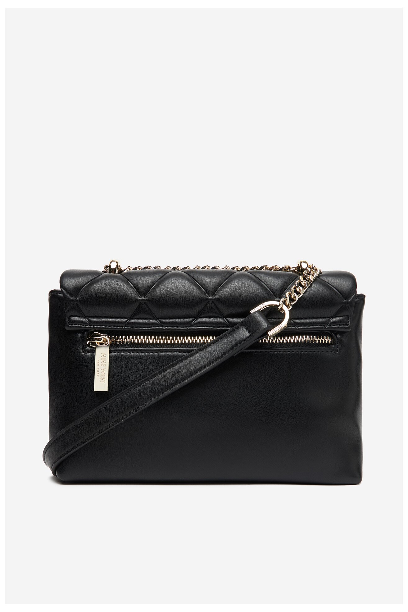 Kézitáska NINE WEST CEO-CHARLOTTE-I-S22558 FEKETE